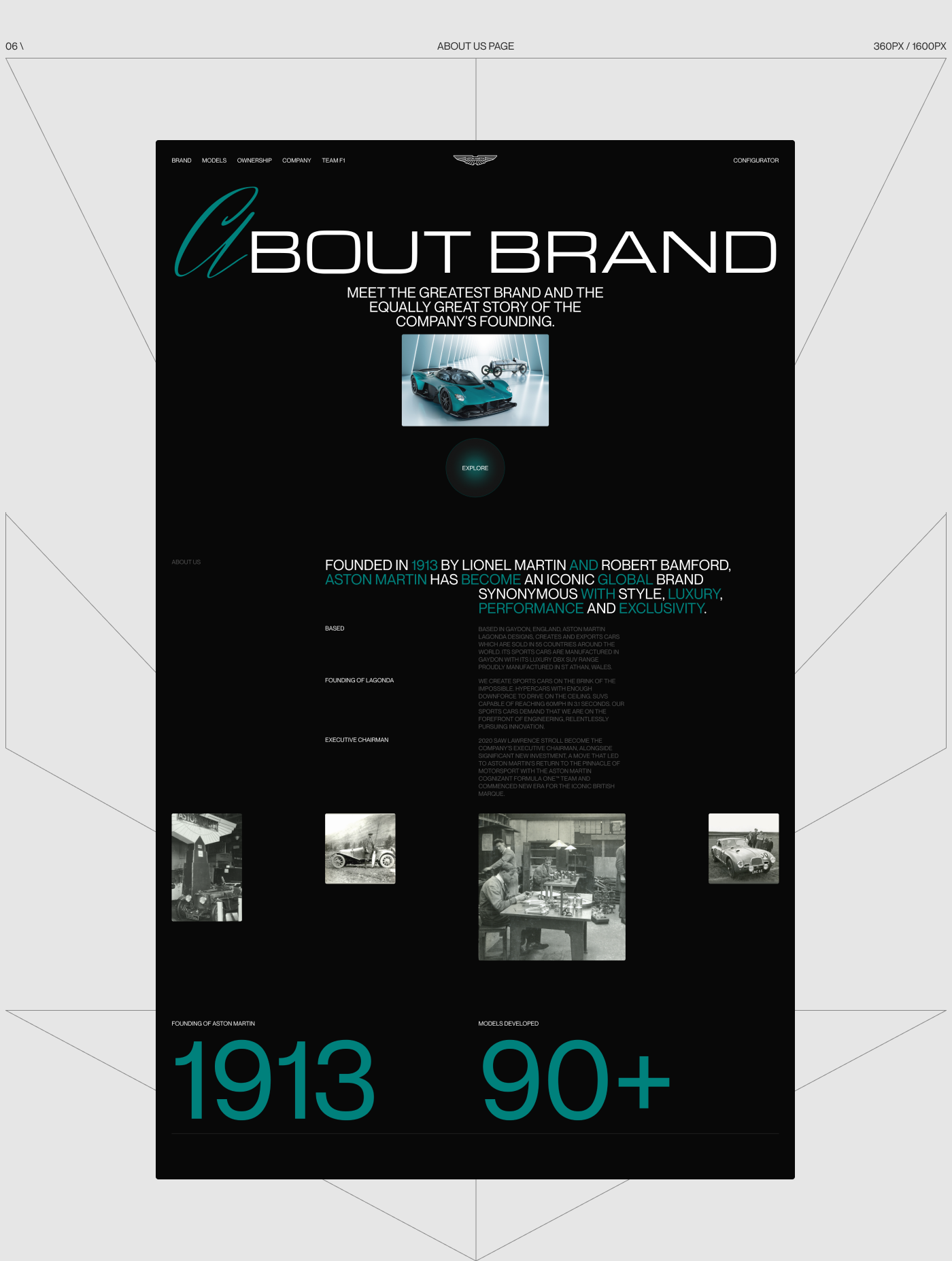 ASTON MARTIN | CORPORATE SITE — Изображение №13 — Интерфейсы на Dprofile