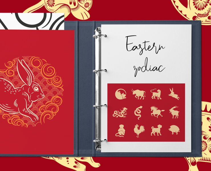 Eastern zodiac — Иллюстрация, Графика на Dprofile