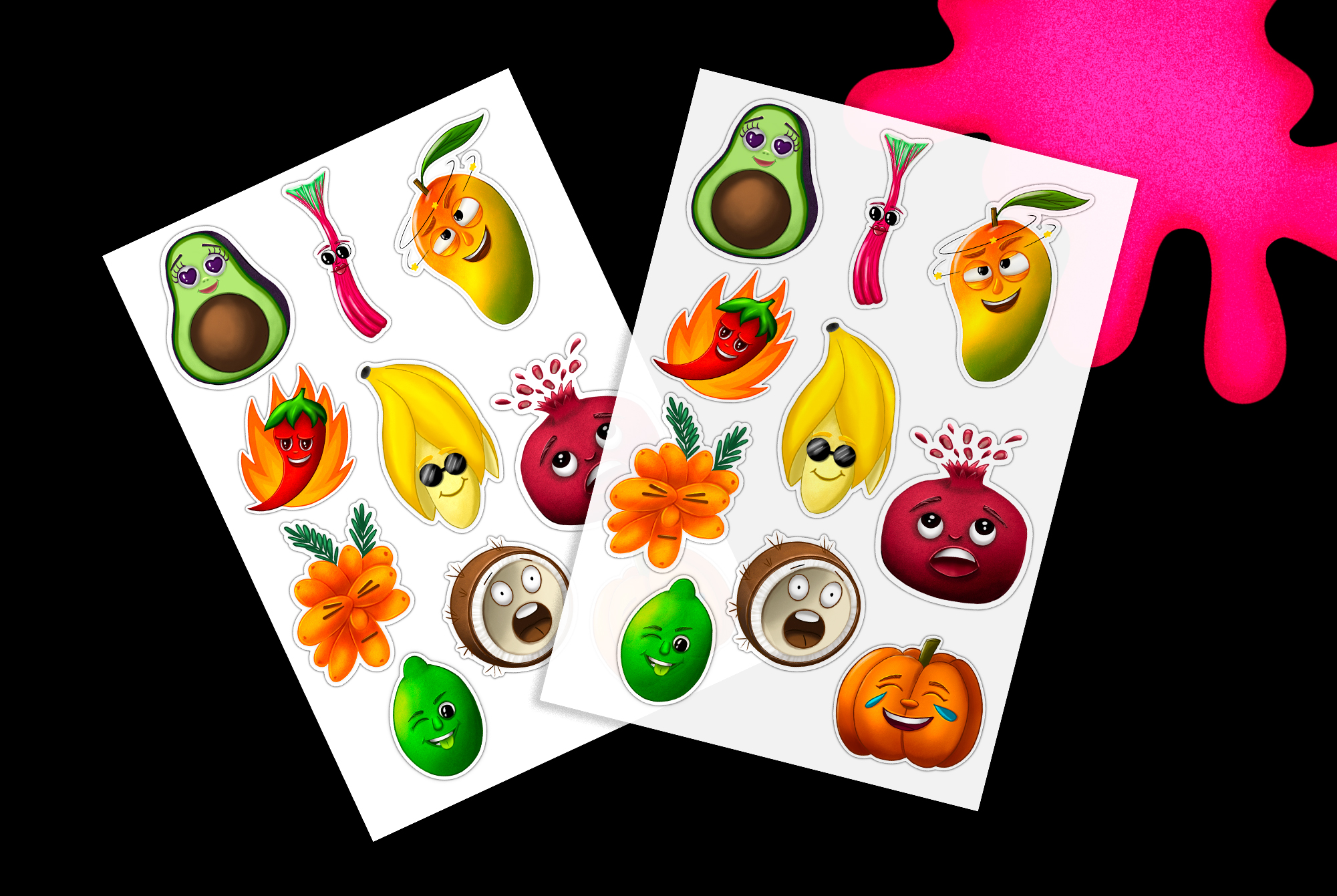 Стикерпак Veganooops! — Изображение №5 — Иллюстрация на Dprofile