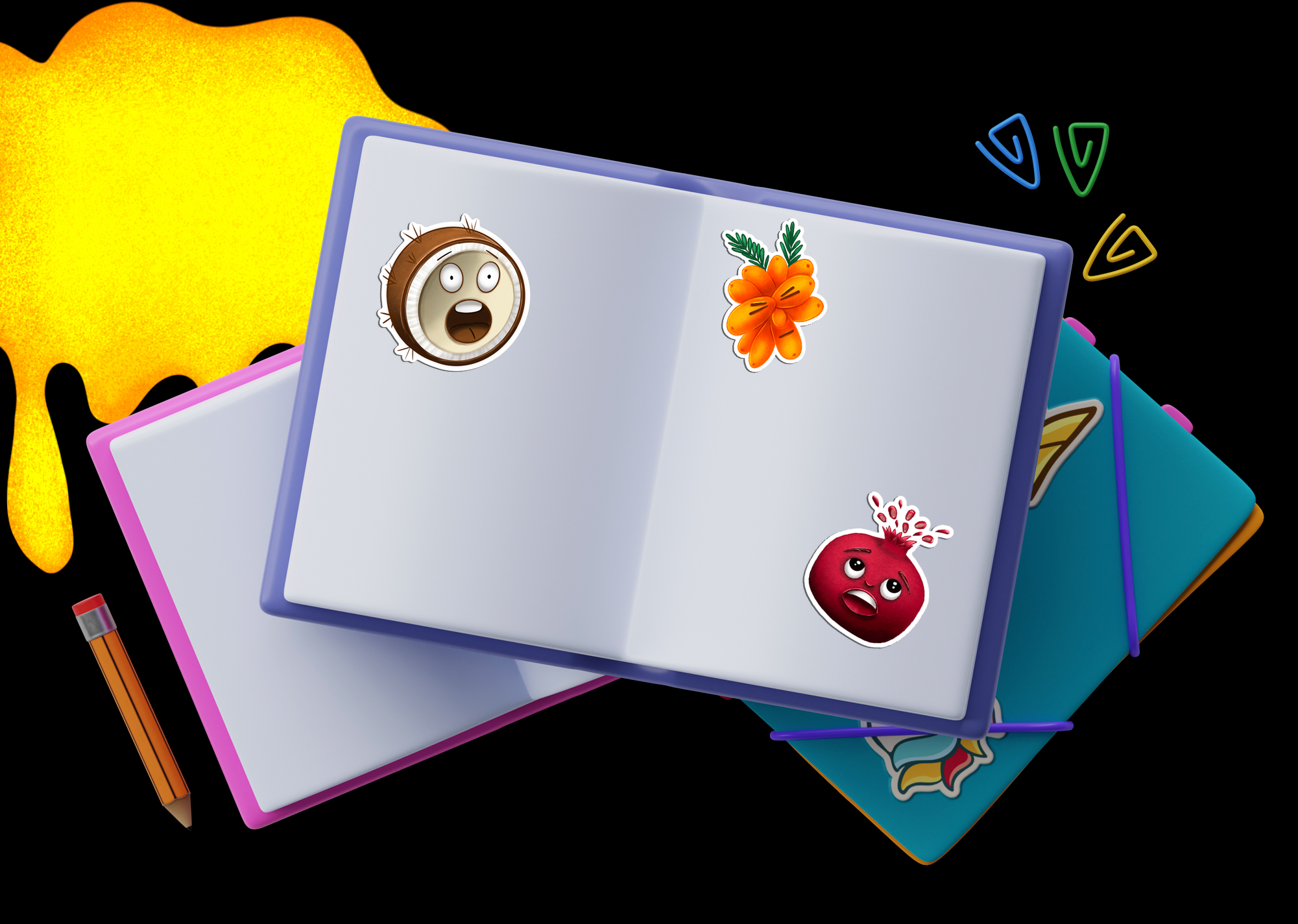 Стикерпак Veganooops! — Изображение №6 — Иллюстрация на Dprofile
