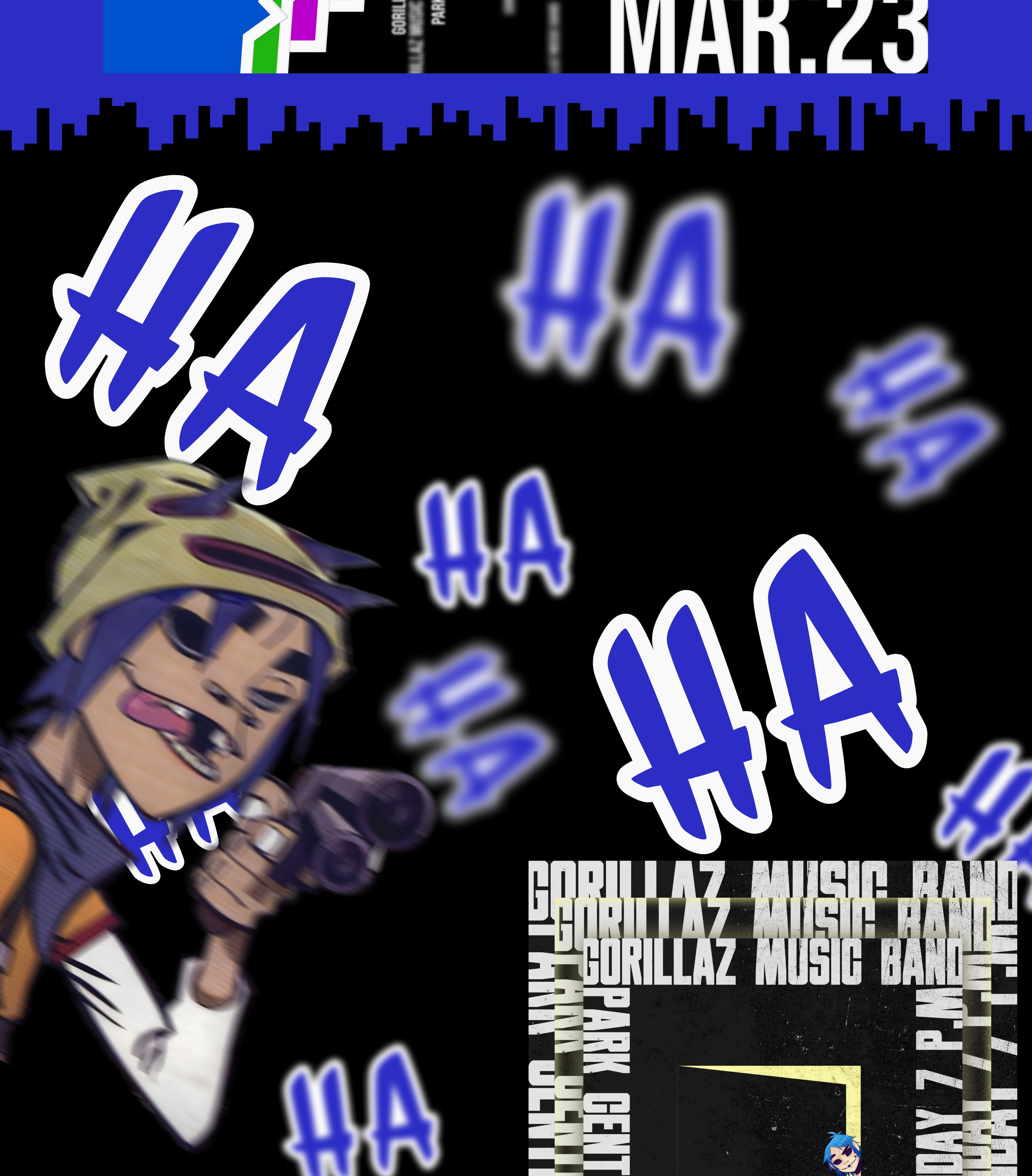 Постеры: музыкальная группа "Gorillaz" — Изображение №3 — Иллюстрация, Графика на Dprofile