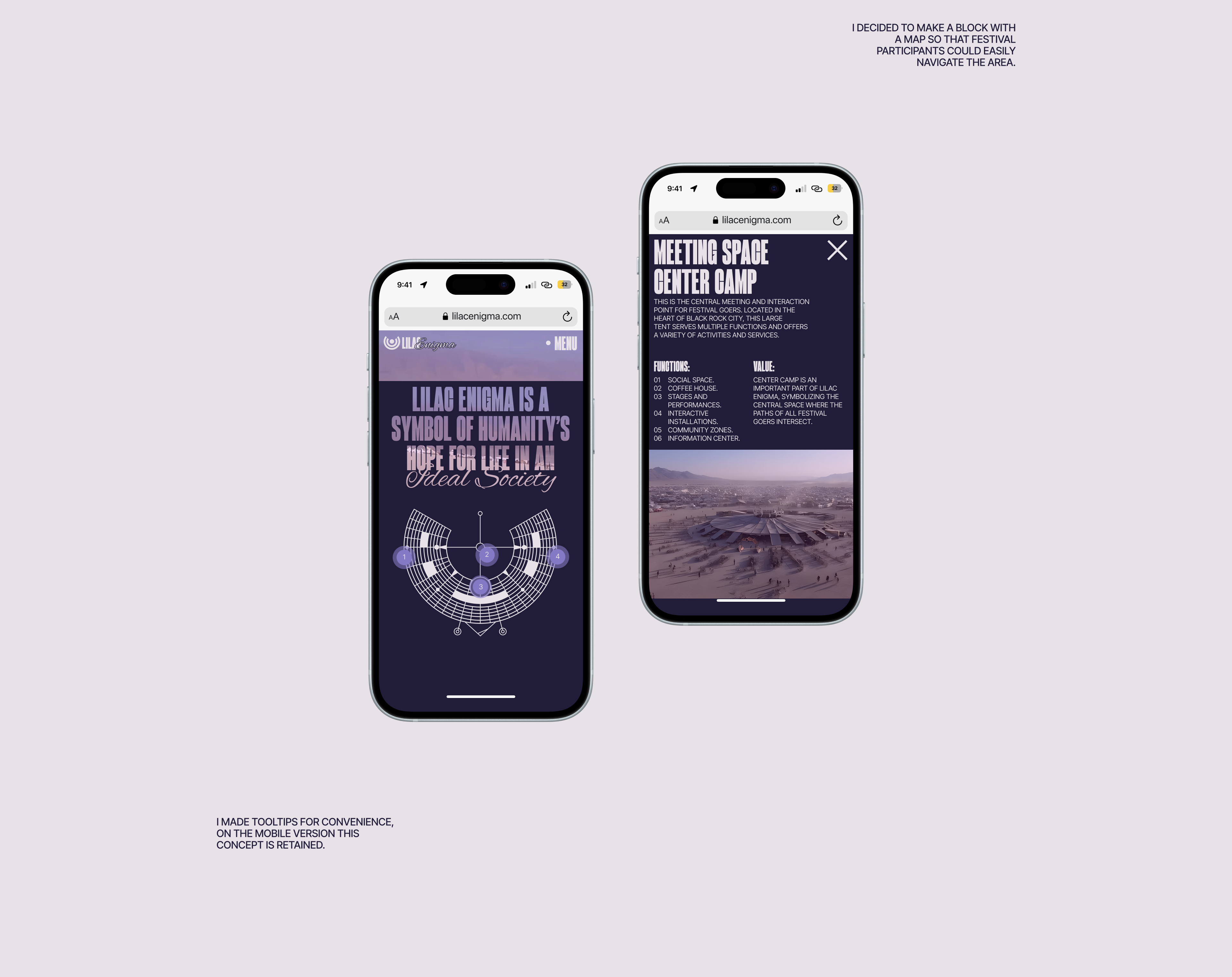 Lilac Enigma Fest — Изображение №4 — Интерфейсы, 3D на Dprofile