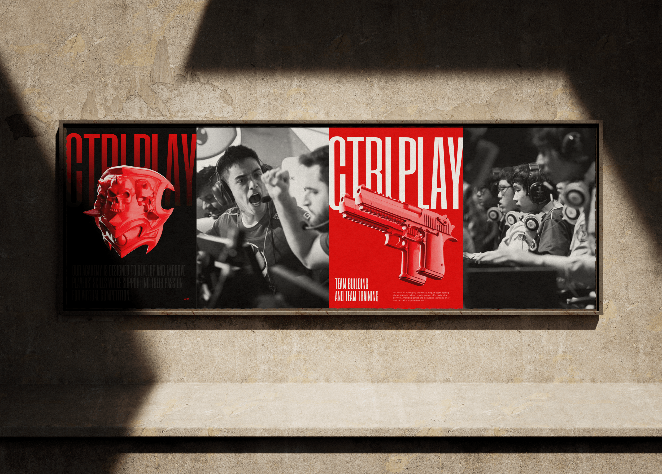 CTRL Play Esport Academy (2024) — Изображение №5 — Интерфейсы, Иллюстрация на Dprofile