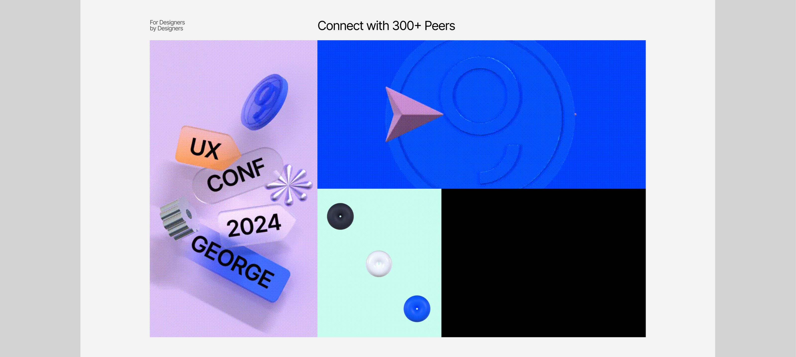 Redesign Website George UX Conf 2024 | Lending Page — Изображение №8 — Интерфейсы на Dprofile