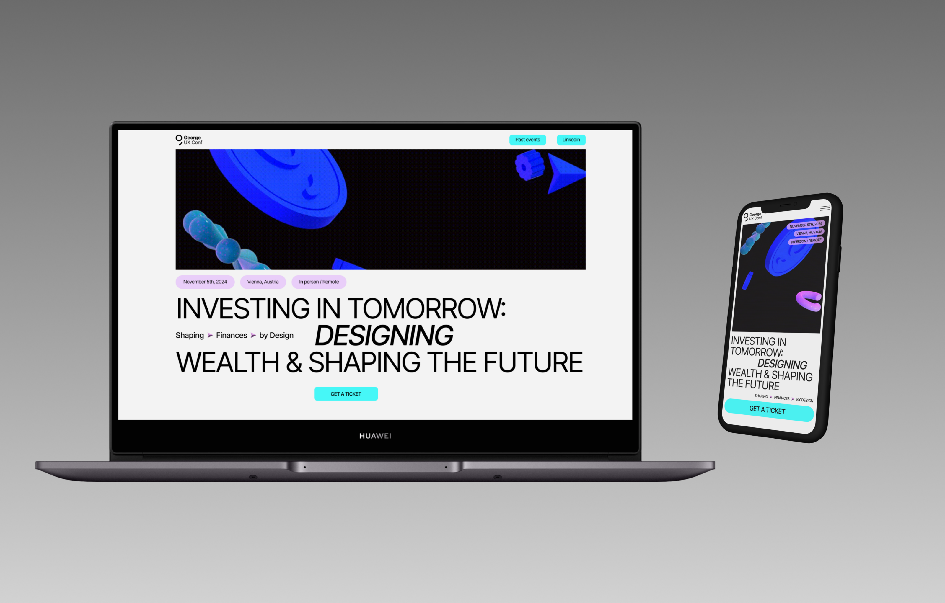 Redesign Website George UX Conf 2024 | Lending Page — Изображение №5 — Интерфейсы на Dprofile