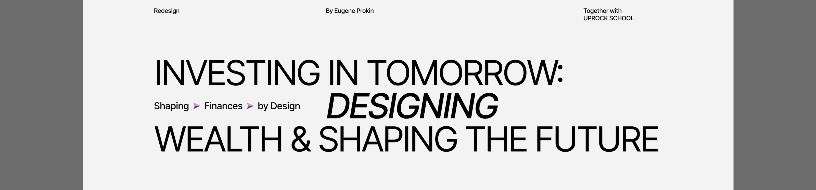 Redesign Website George UX Conf 2024 | Lending Page — Изображение №1 — Интерфейсы на Dprofile