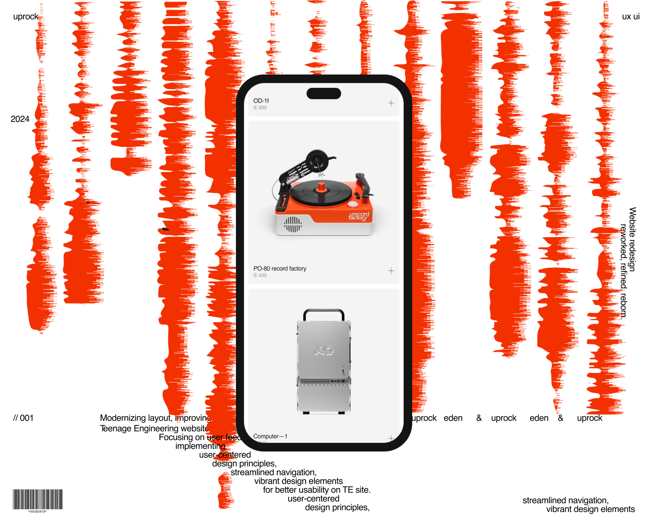 Teenage engineering | Corporate website — Интерфейсы на Dprofile