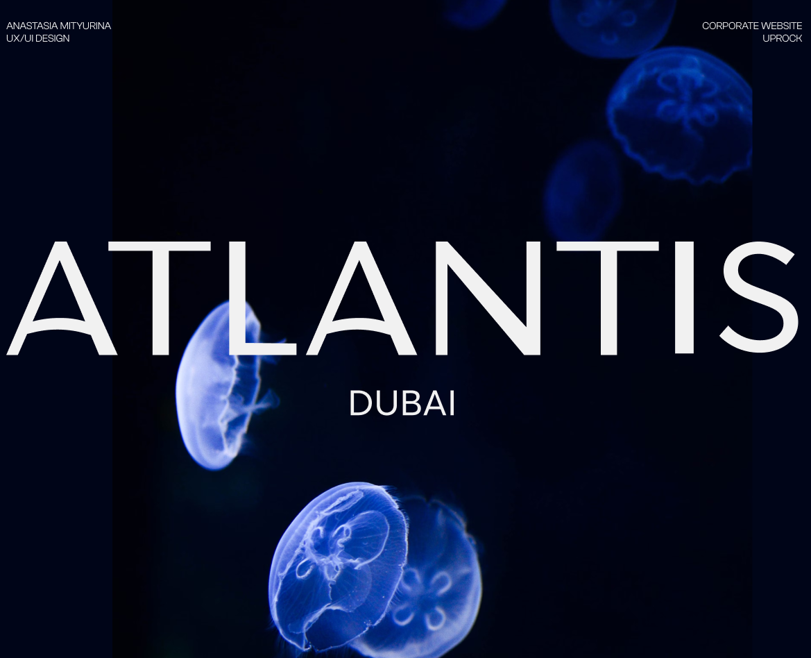 Atlantis Dubai | Corporate website — Интерфейсы на Dprofile