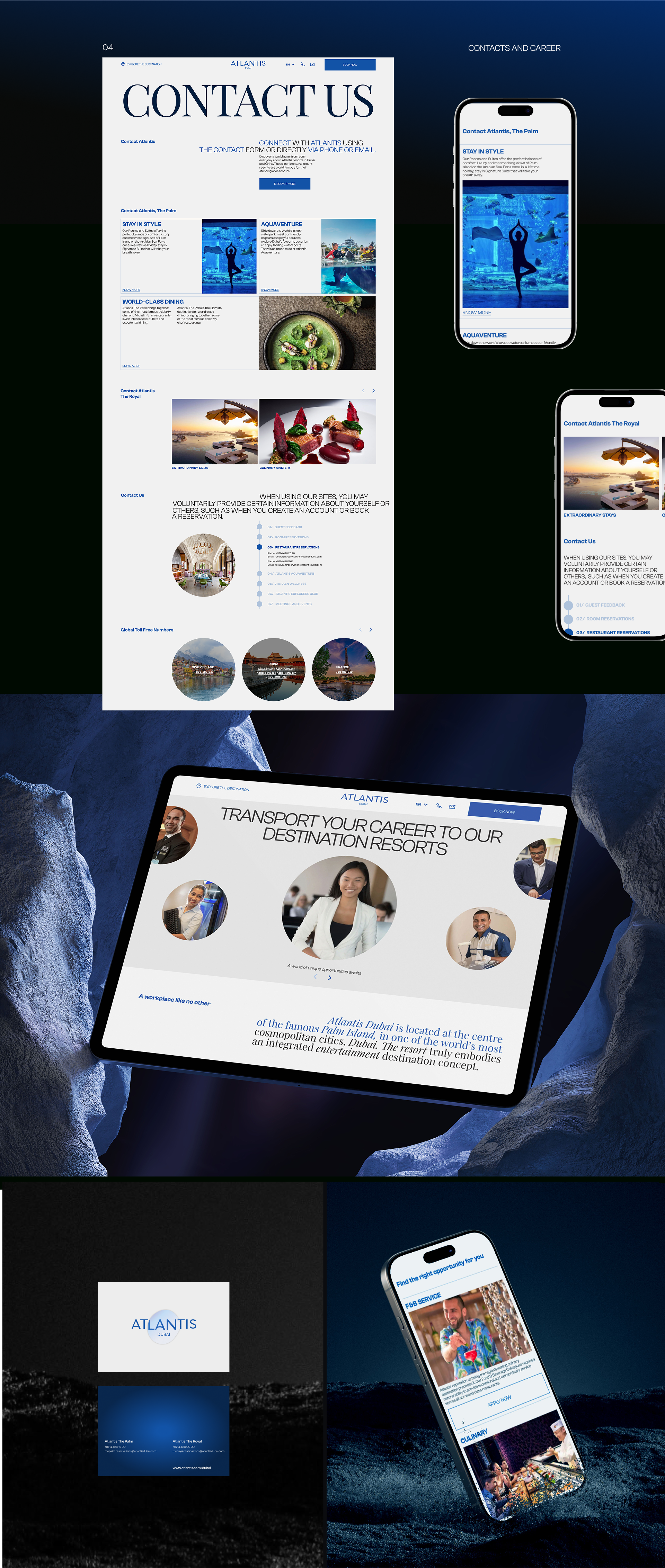 Atlantis Dubai | Corporate website — Изображение №5 — Интерфейсы на Dprofile