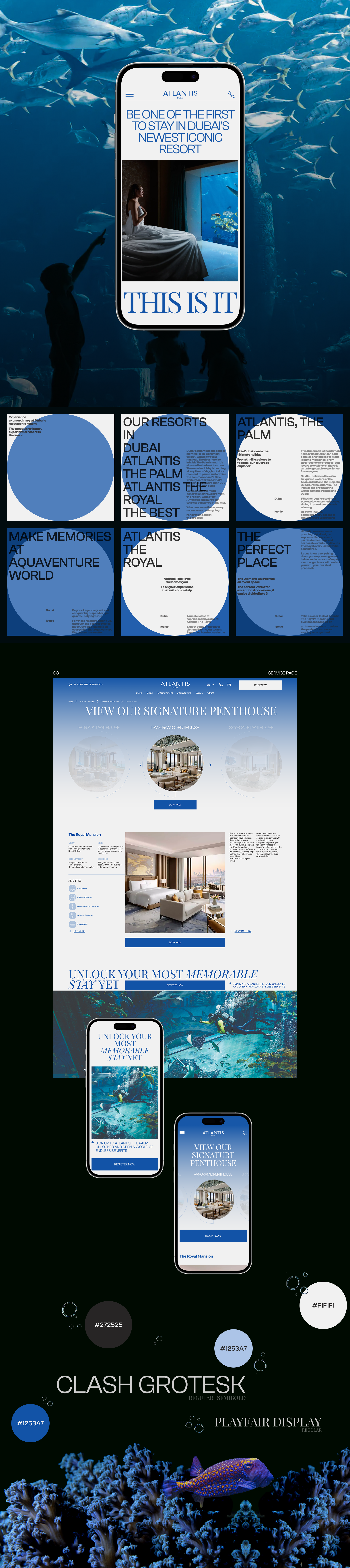 Atlantis Dubai | Corporate website — Изображение №4 — Интерфейсы на Dprofile
