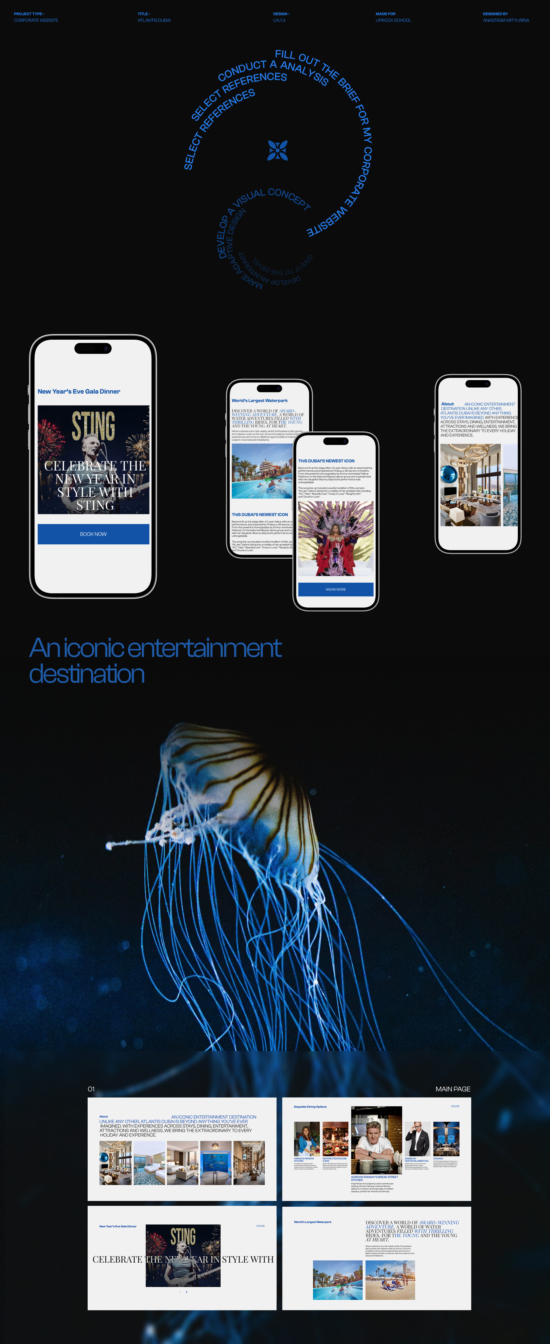 Atlantis Dubai | Corporate website — Изображение №2 — Интерфейсы на Dprofile