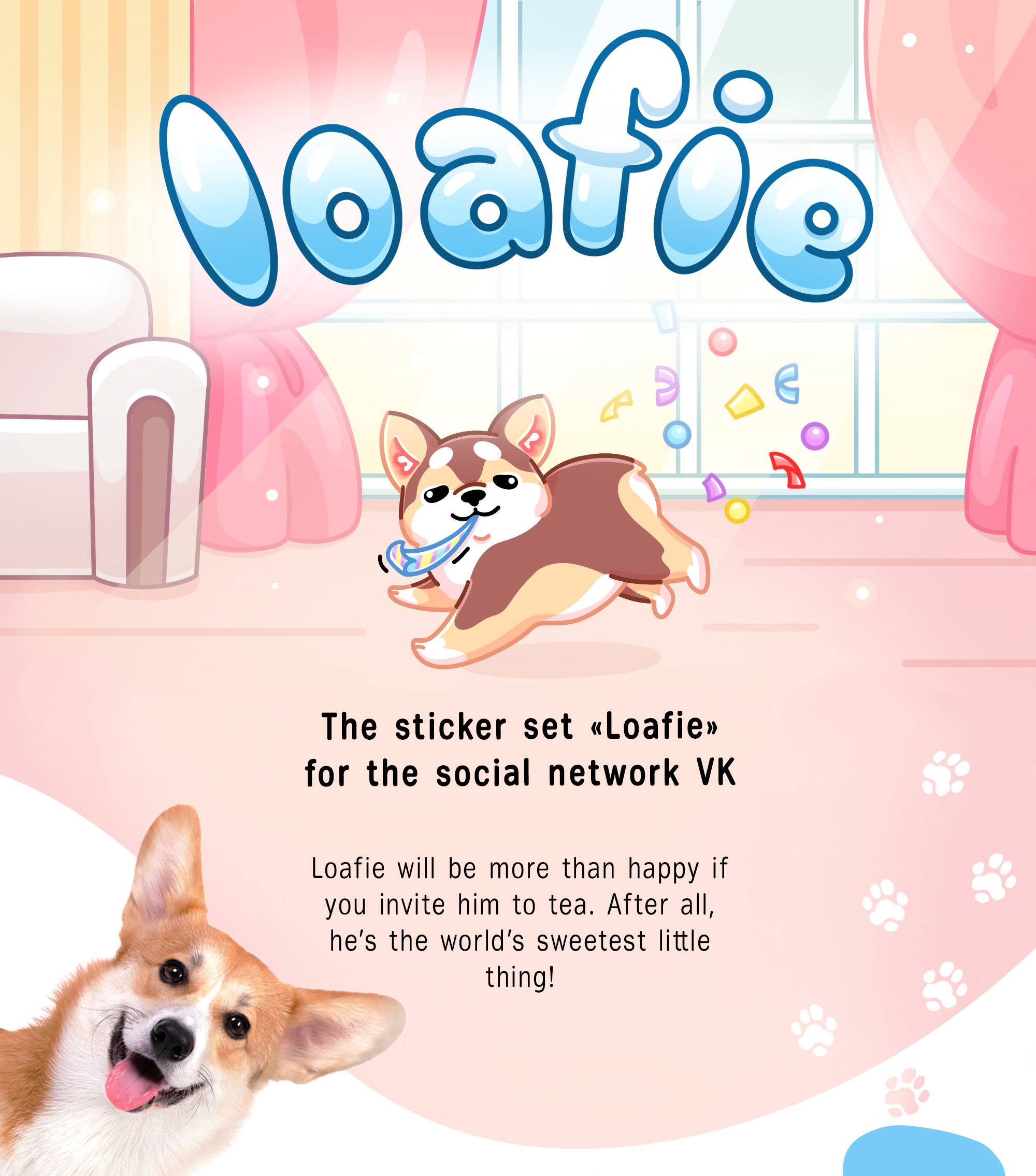 "БАТОНЧИК" стикерпак для VK — Изображение №1 — Иллюстрация на Dprofile