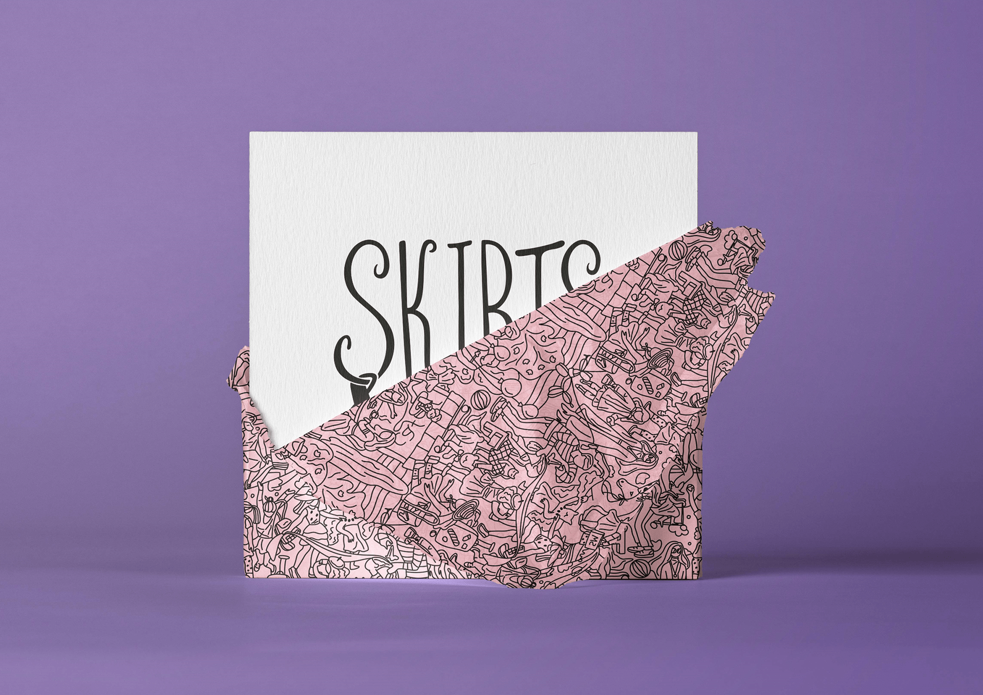 Skirts&More Brand Illustration — Изображение №10 — Иллюстрация на Dprofile