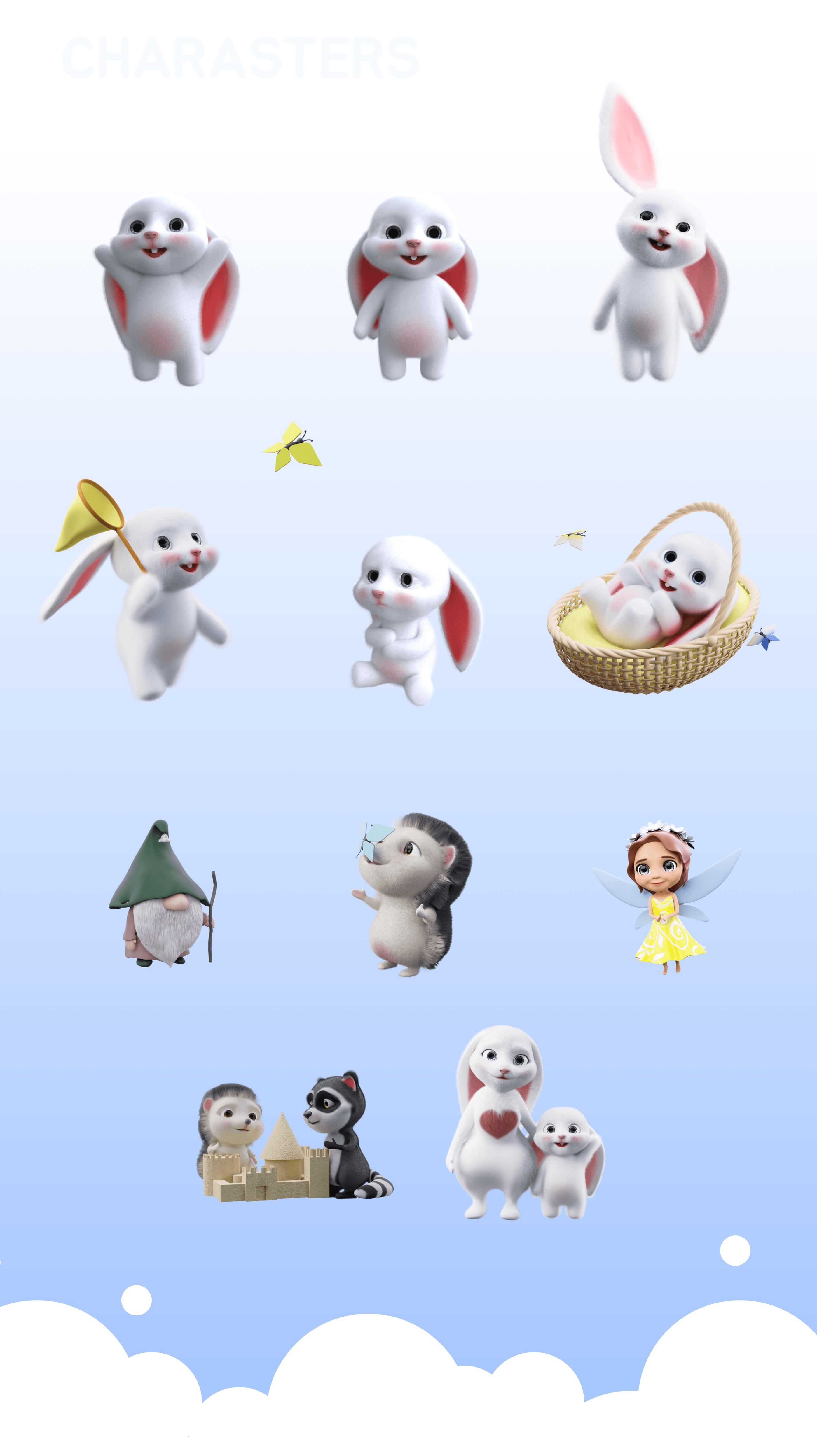 Lemusik - 3D character design — Изображение №2 — Иллюстрация, 3D на Dprofile