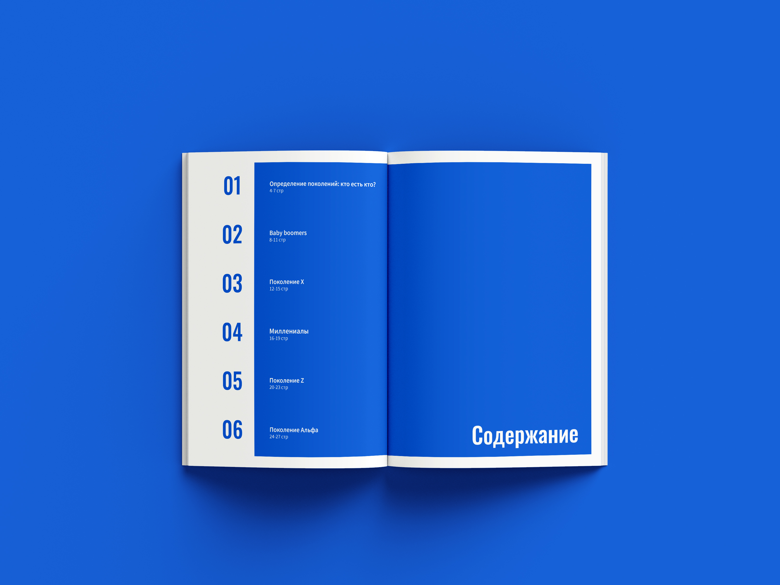 Дизайн и верстка брошюры «Теория поколений» — Изображение №5 — Графика на Dprofile