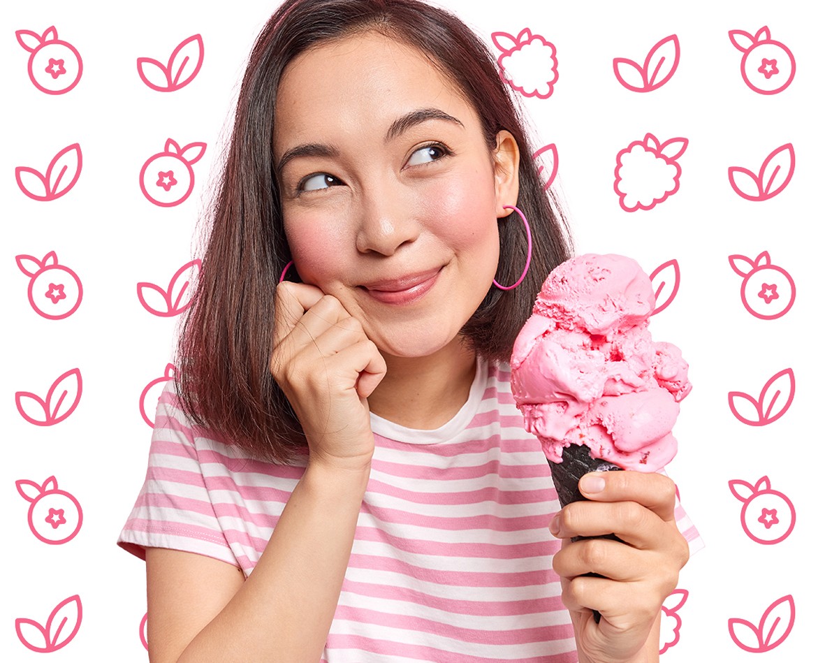 «Клубнично» | разработка иллюстративного логотипа — Брендинг, Иллюстрация на Dprofile