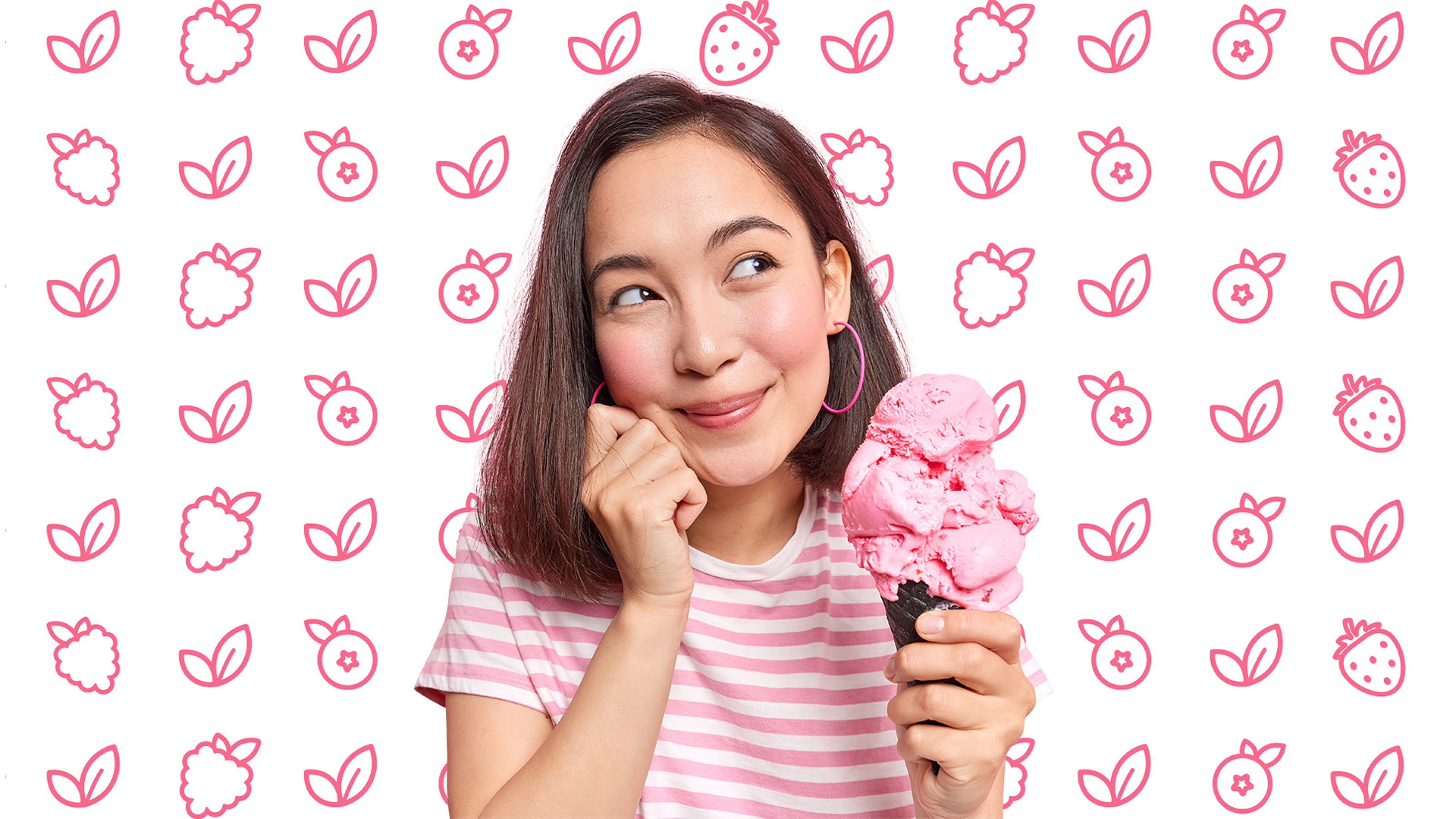 «Клубнично» | разработка иллюстративного логотипа — Изображение №5 — Брендинг, Иллюстрация на Dprofile