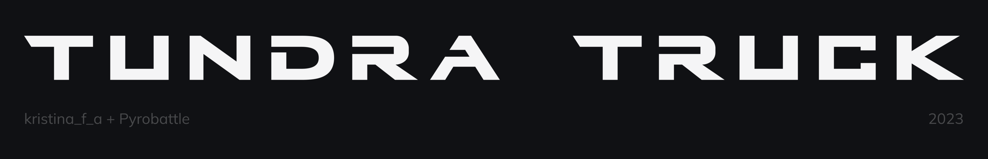 Tundra truck — Изображение №1 — Интерфейсы на Dprofile