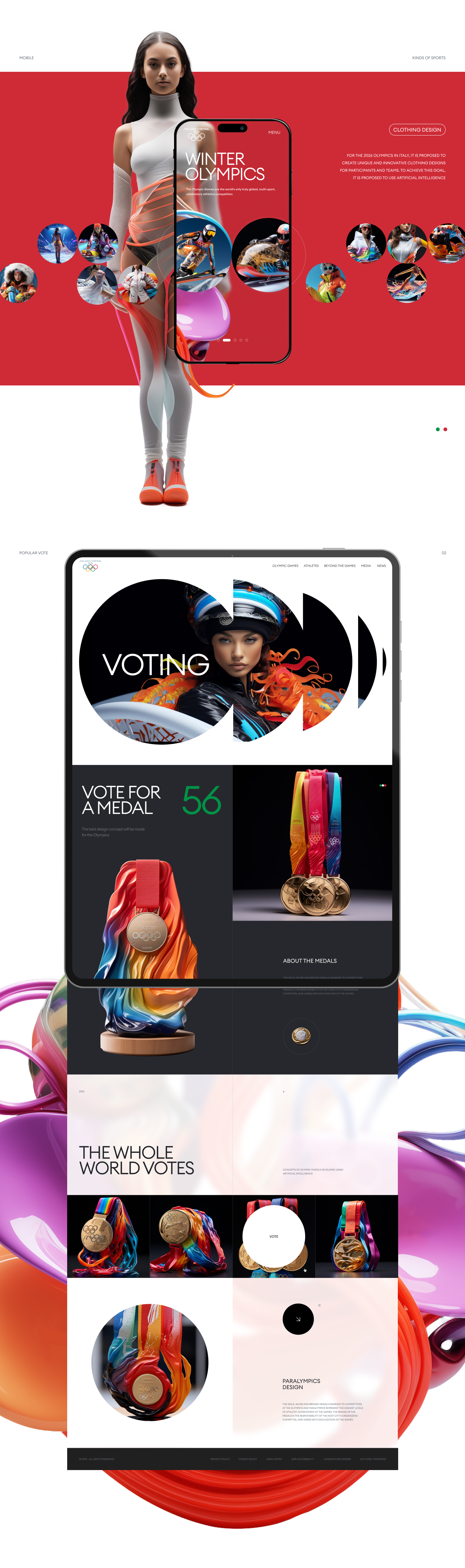 Milano Cortina 2026 — Изображение №2 — Интерфейсы на Dprofile