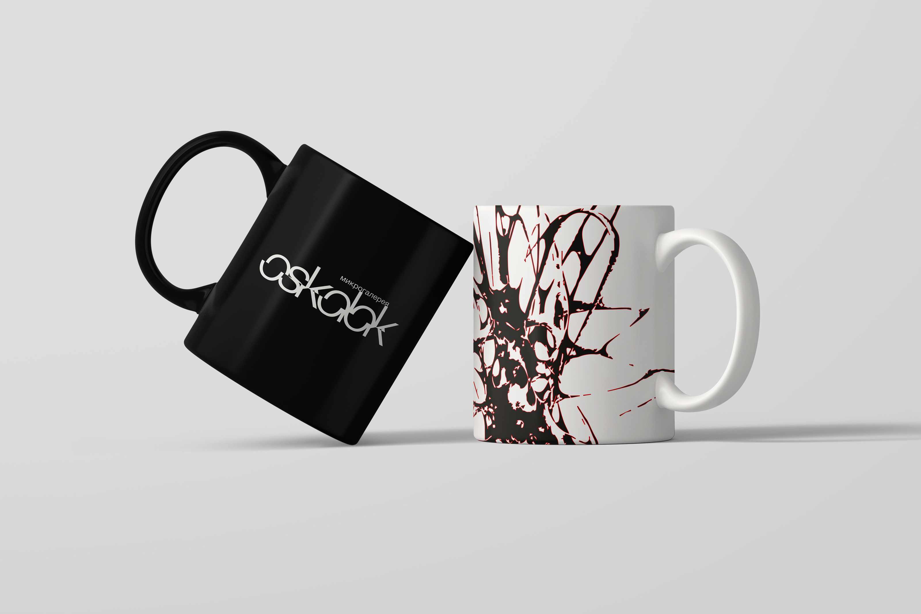 Логотип микрогалереи "Oskolok" — Изображение №7 — Брендинг, Графика на Dprofile