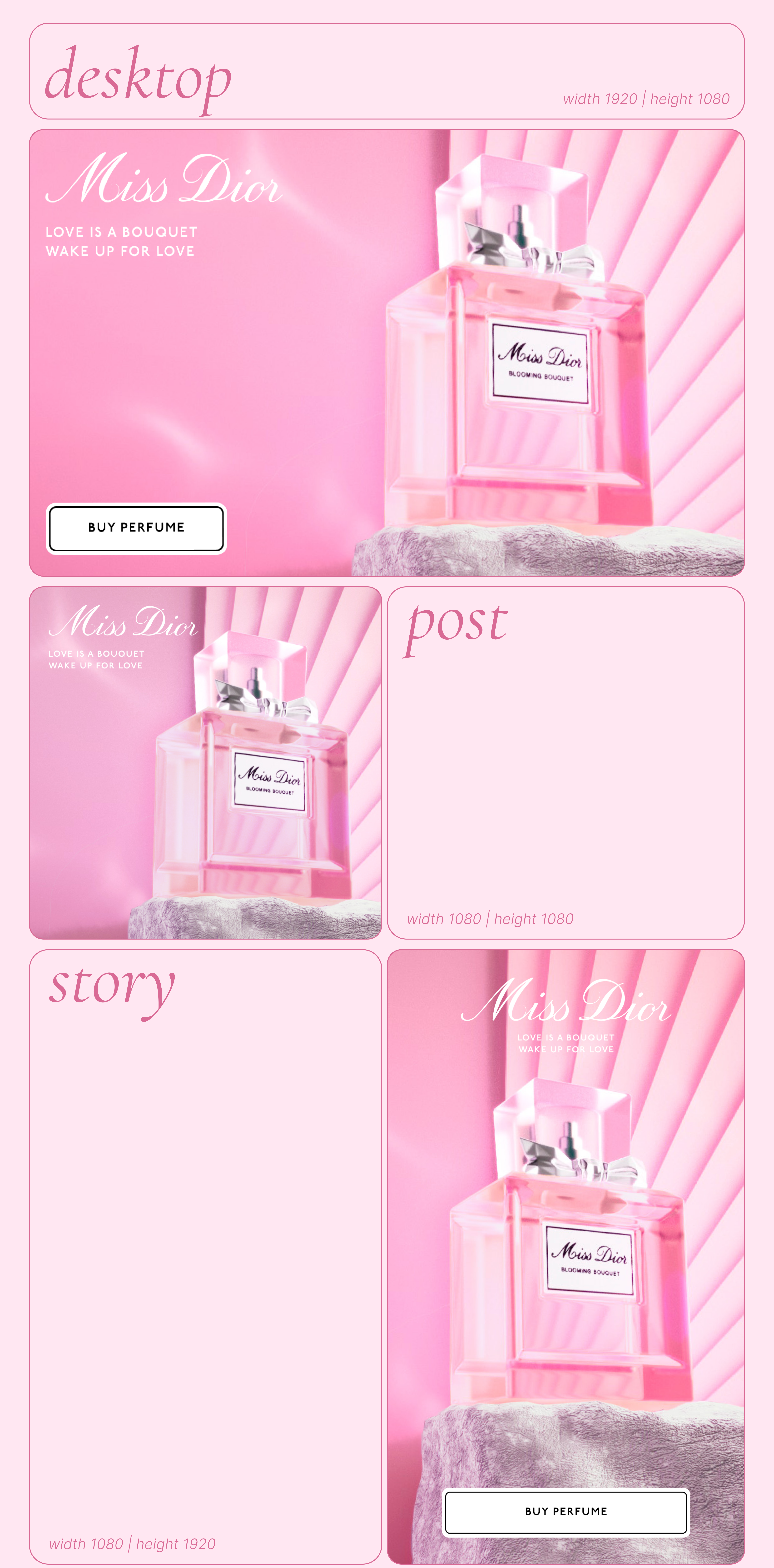 KV | Miss Dior — Изображение №5 — Иллюстрация, 3D на Dprofile