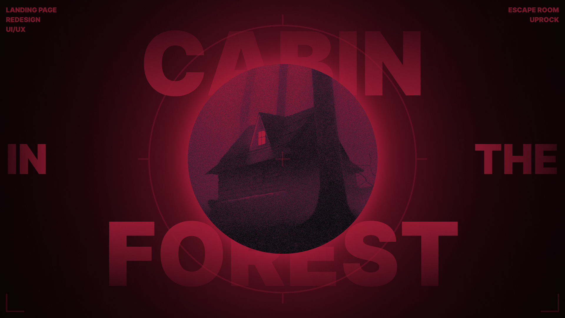 LANDIND PAGE: CABIN IN THE FOREST — Изображение №1 — Интерфейсы на Dprofile