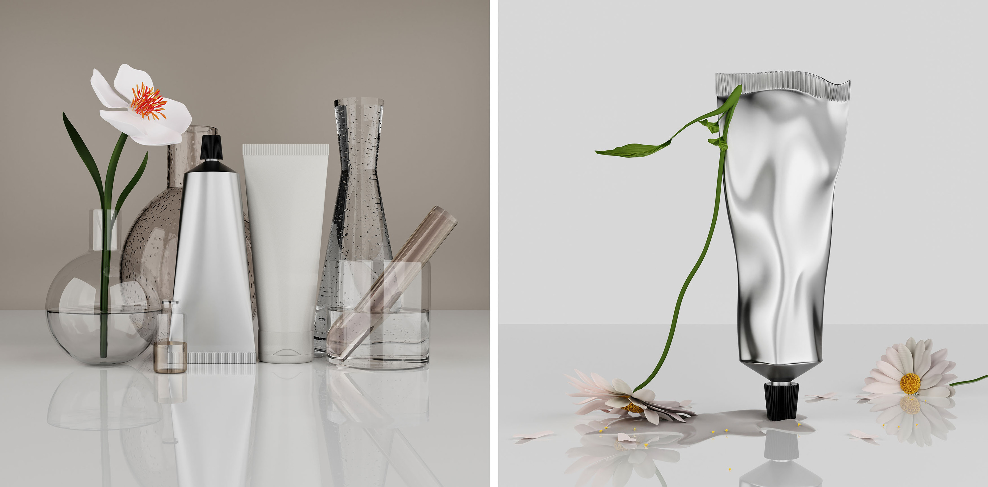 BOTANICAL AESTHETIC — Изображение №6 — Брендинг, 3D на Dprofile