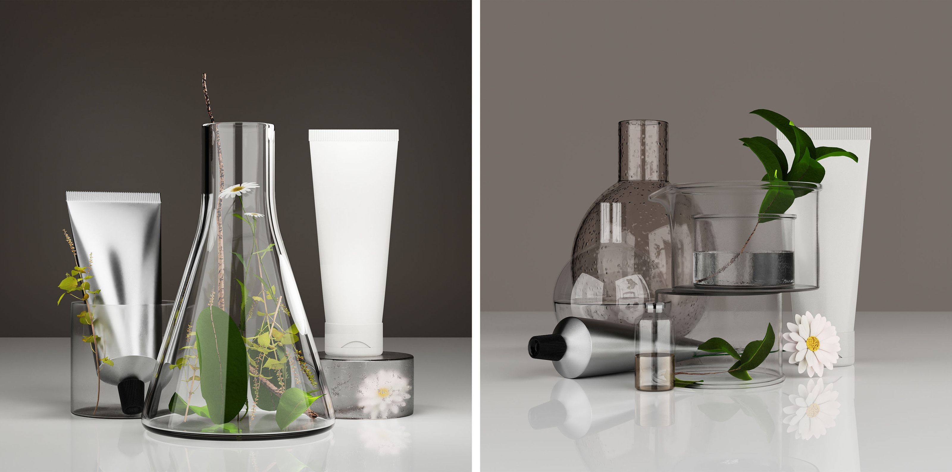 BOTANICAL AESTHETIC — Изображение №3 — Брендинг, 3D на Dprofile