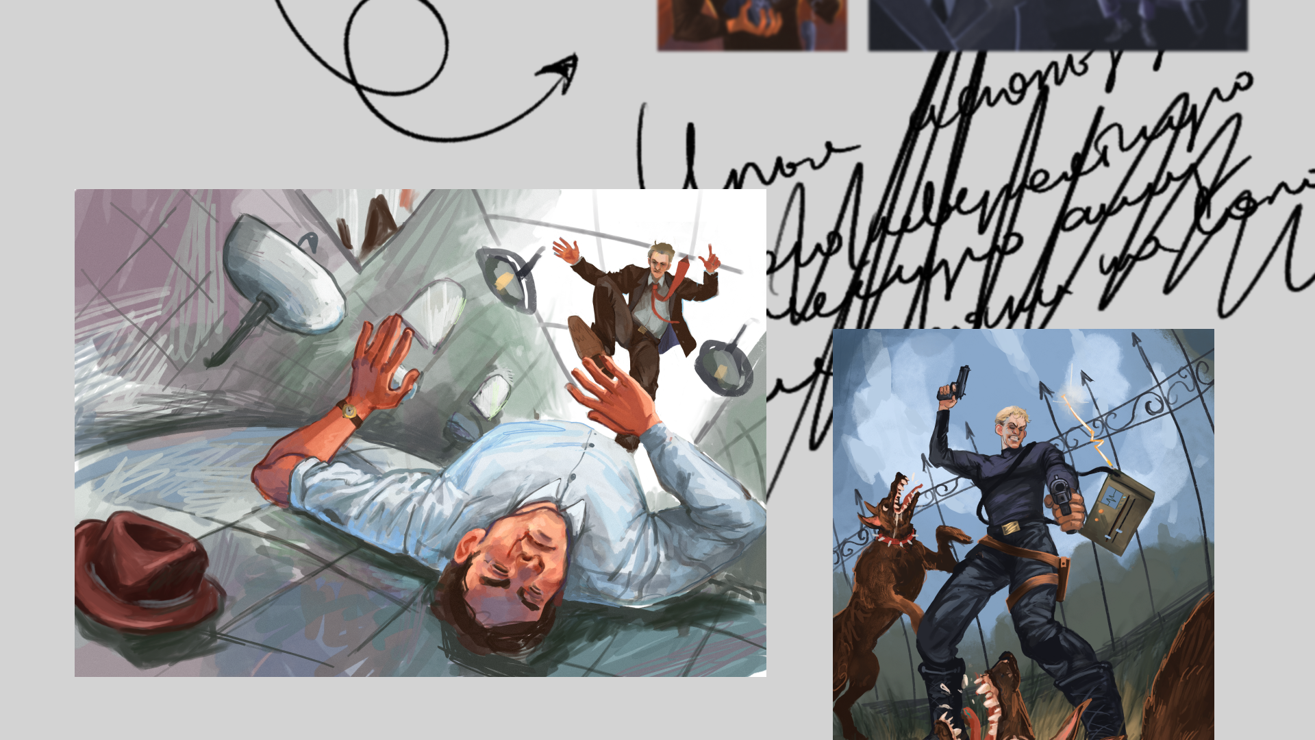 Иллюстрации для книги-сценария — Изображение №5 — Иллюстрация на Dprofile