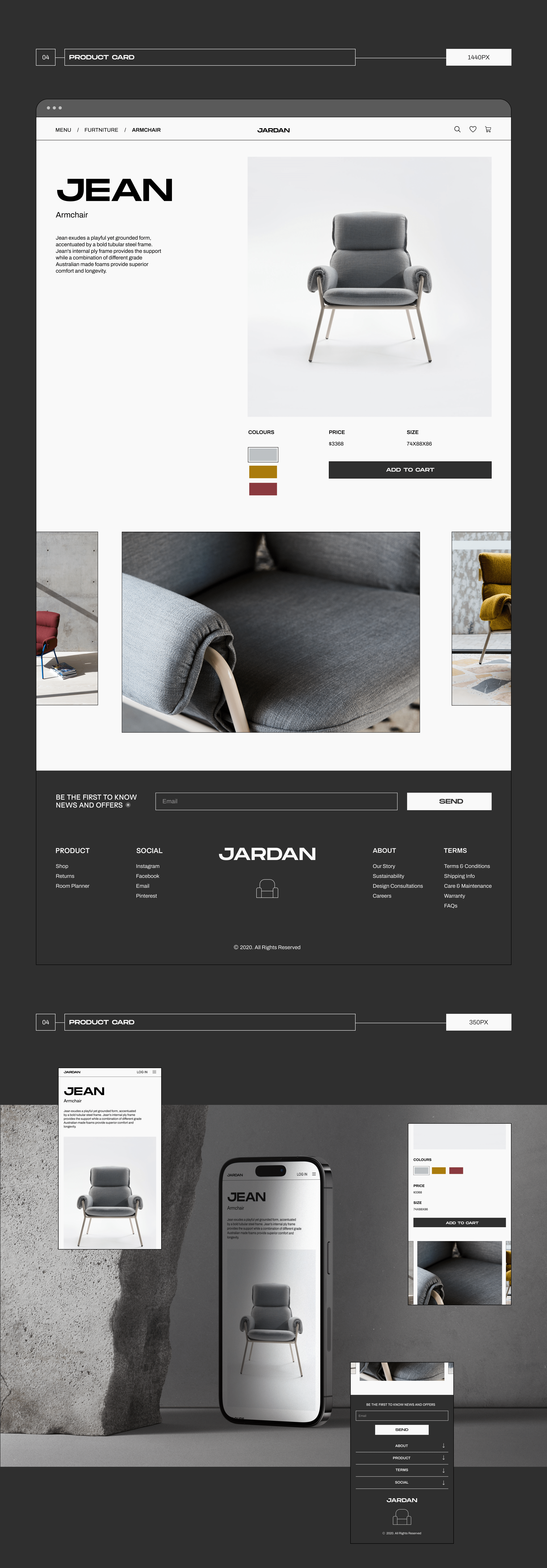 REDESIGN JARDAN — Изображение №5 — Интерфейсы на Dprofile