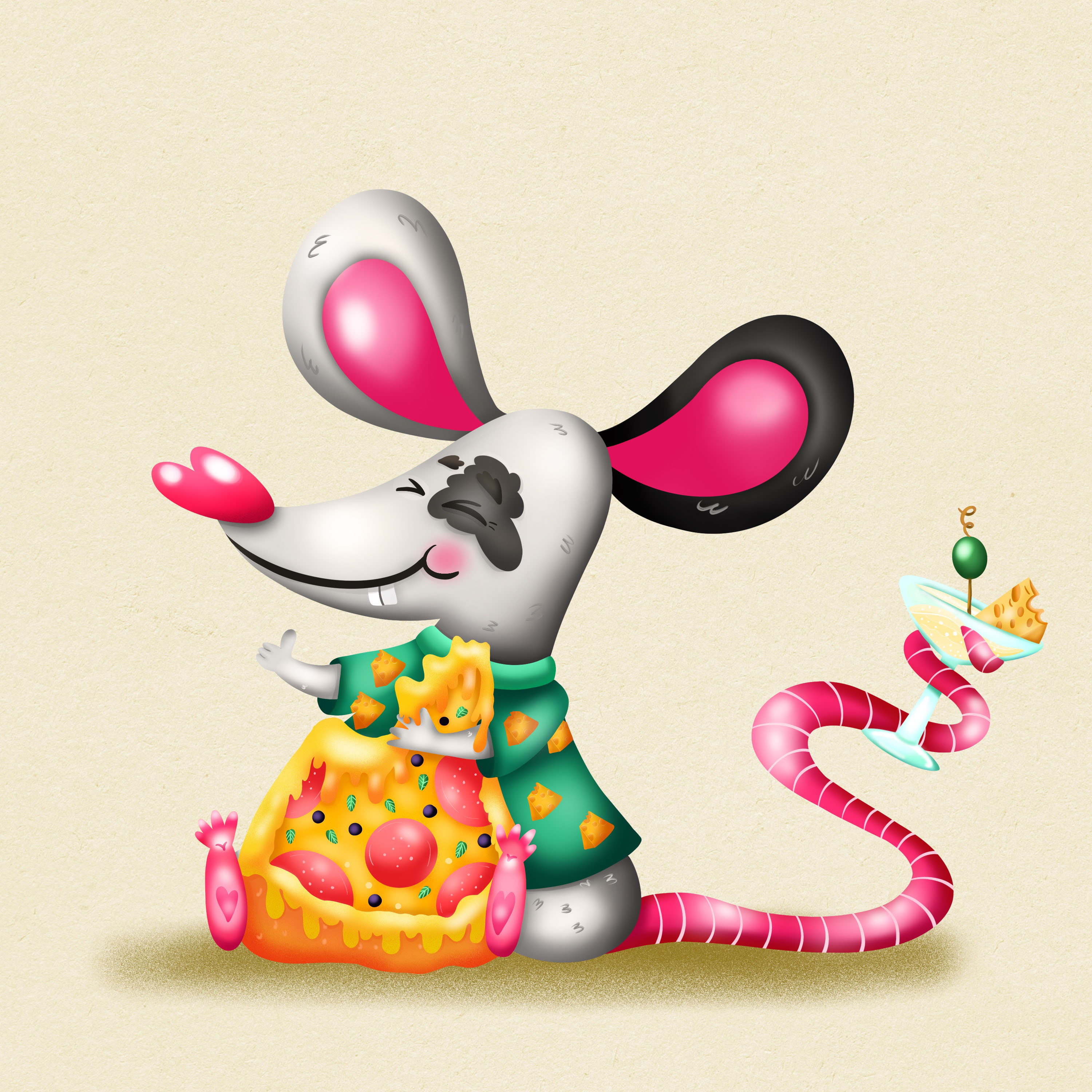 The little mouse — Изображение №2 — Иллюстрация на Dprofile
