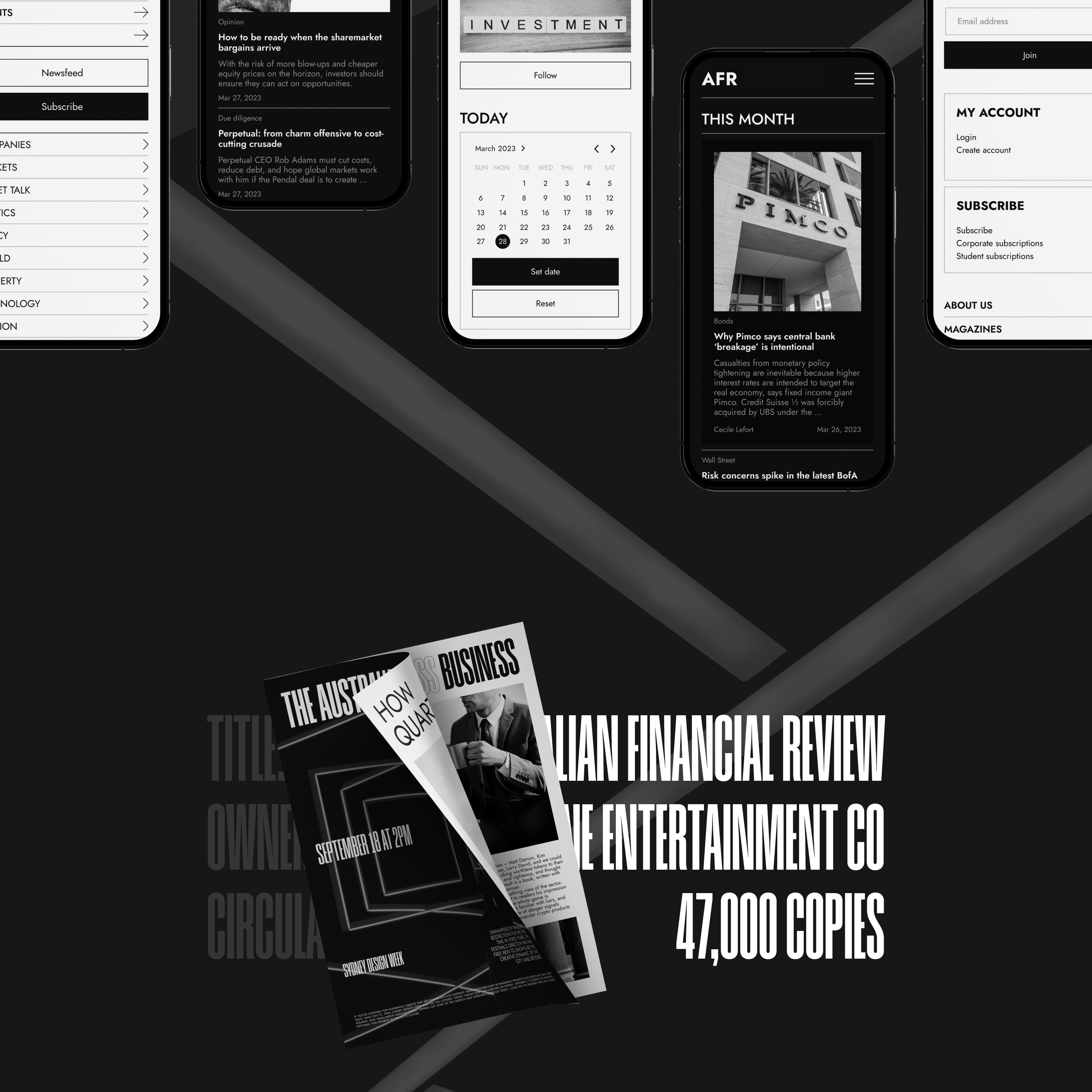 The Australian Financial Review — Изображение №10 — Интерфейсы, Графика на Dprofile