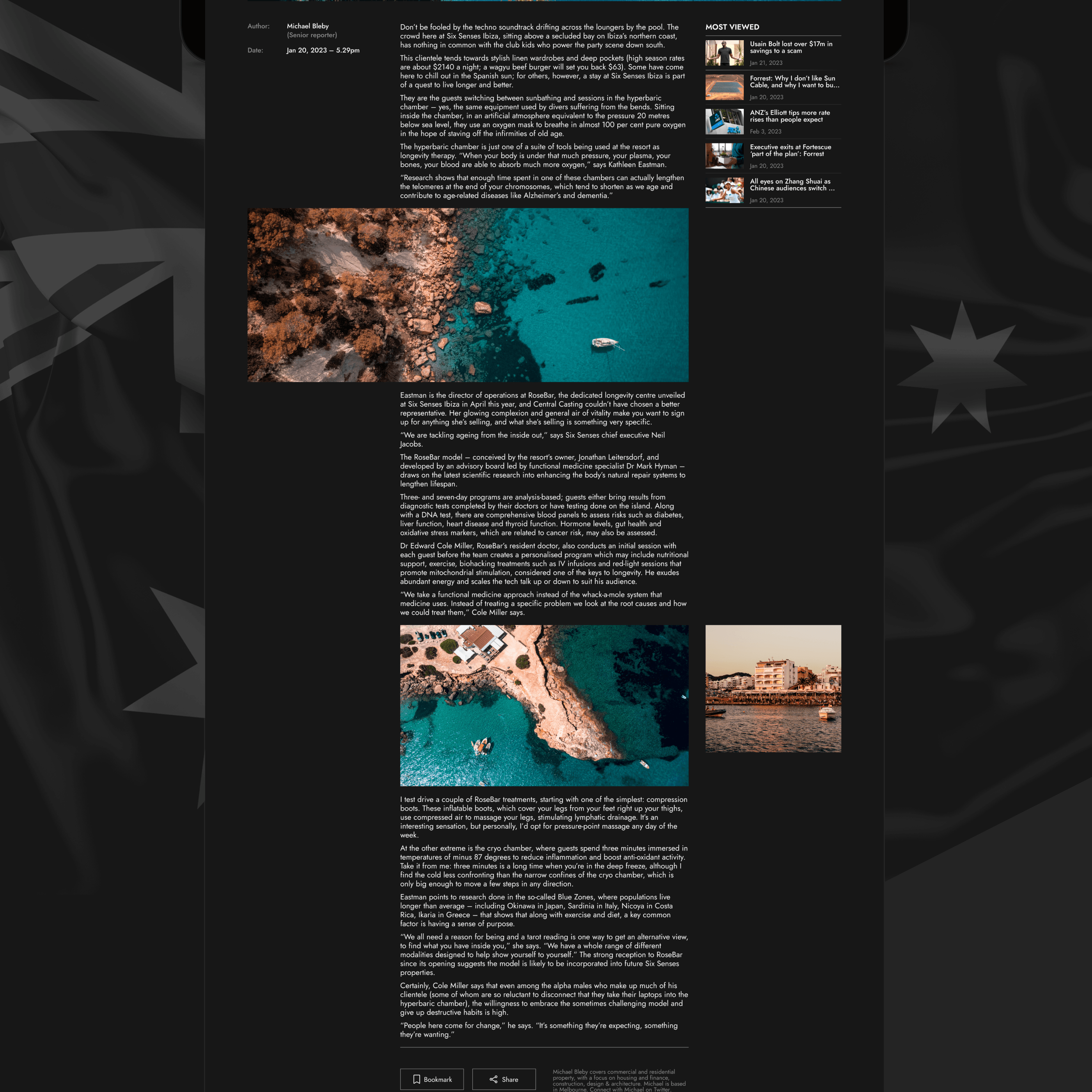 The Australian Financial Review — Изображение №8 — Интерфейсы, Графика на Dprofile