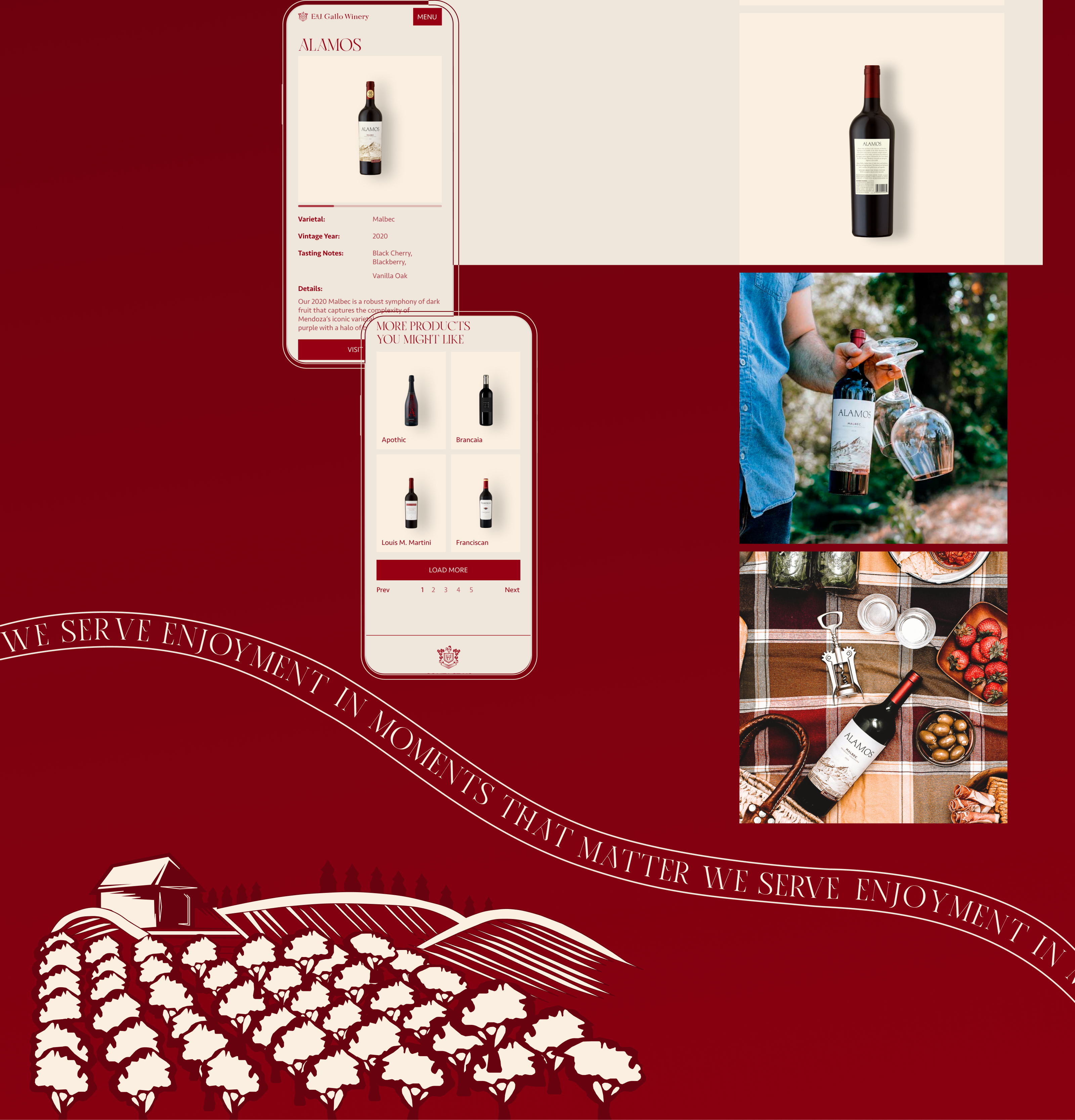 Gallo Corporate Site — Изображение №6 — Интерфейсы на Dprofile