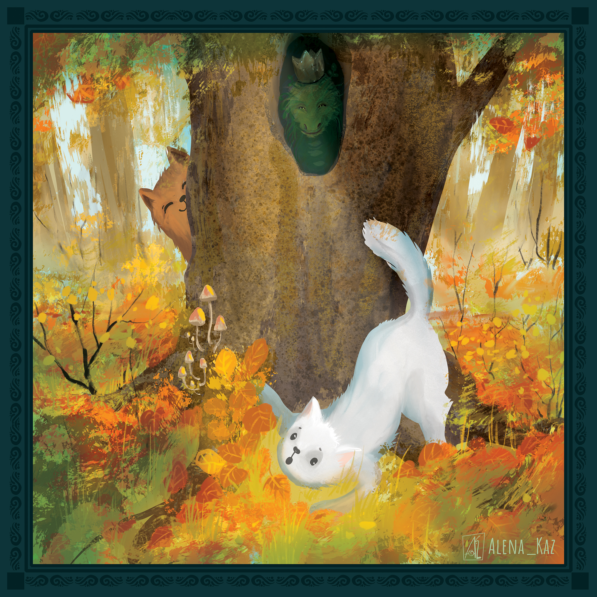 Змеиный календарь — Изображение №11 — Иллюстрация, Графика на Dprofile