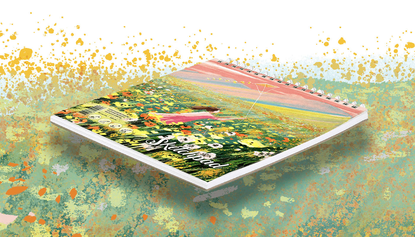 Весенняя коллекция скетчбуков для издательского дома Феникс+ — Изображение №11 — Иллюстрация, Графика на Dprofile