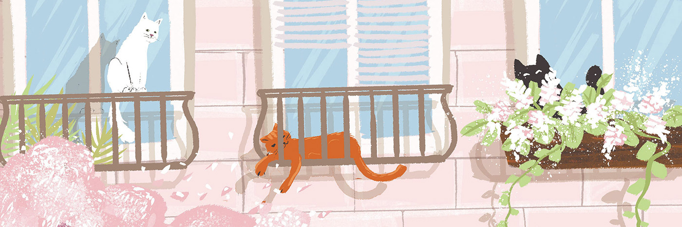 Весенняя коллекция скетчбуков для издательского дома Феникс+ — Изображение №20 — Иллюстрация, Графика на Dprofile