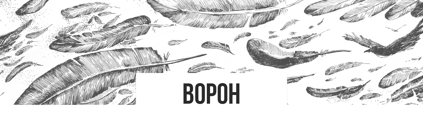Ворон. Графический лист и коллекция на его основе — Изображение №1 — Иллюстрация, Графика на Dprofile