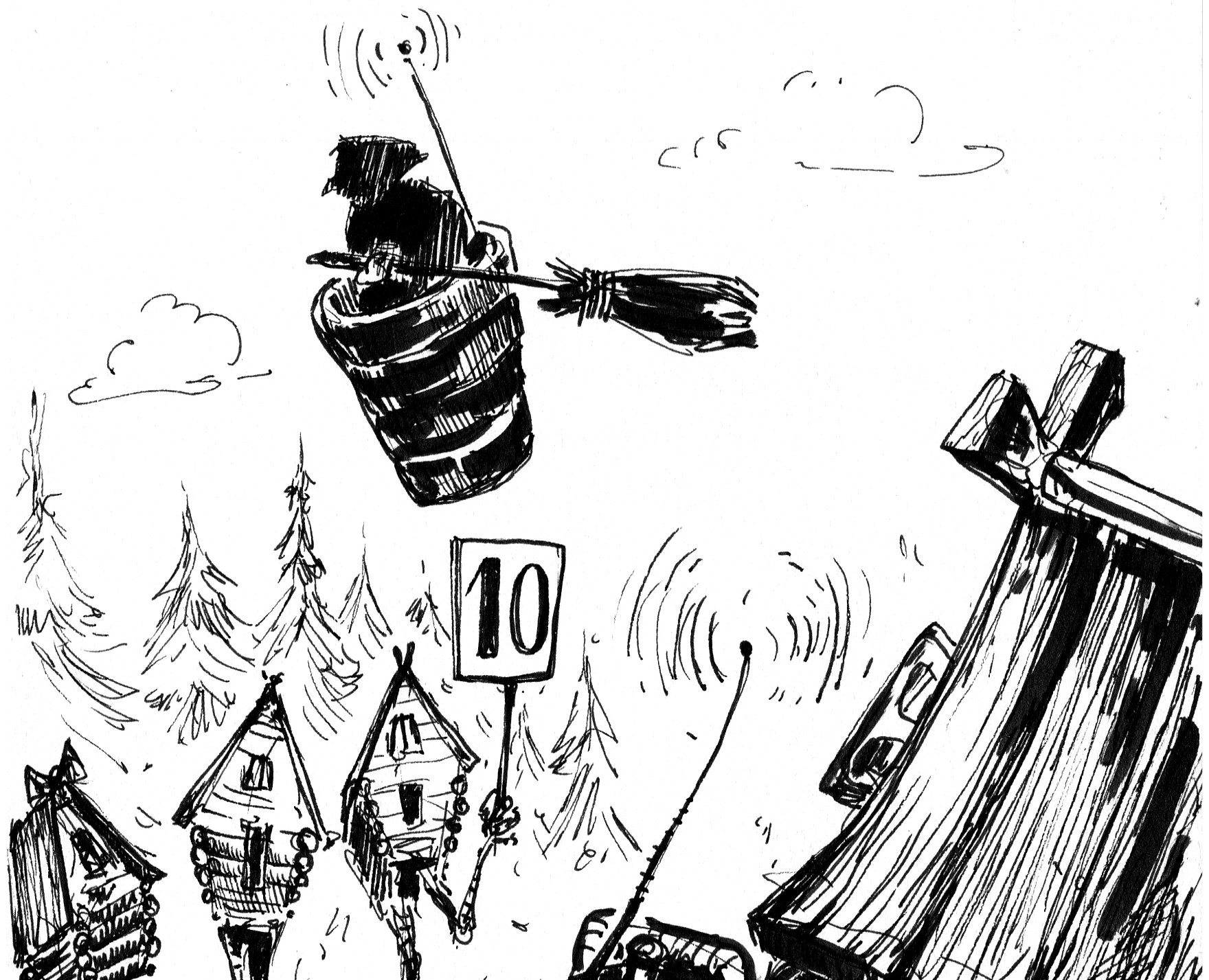 Inktober 2022 на Dprofile