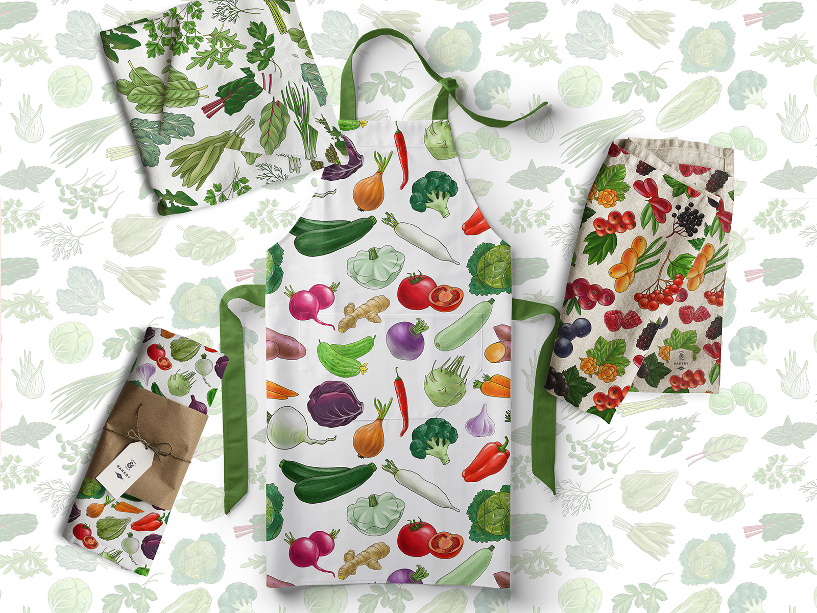 Фрукты, овощи и ягоды — Изображение №10 — Иллюстрация на Dprofile