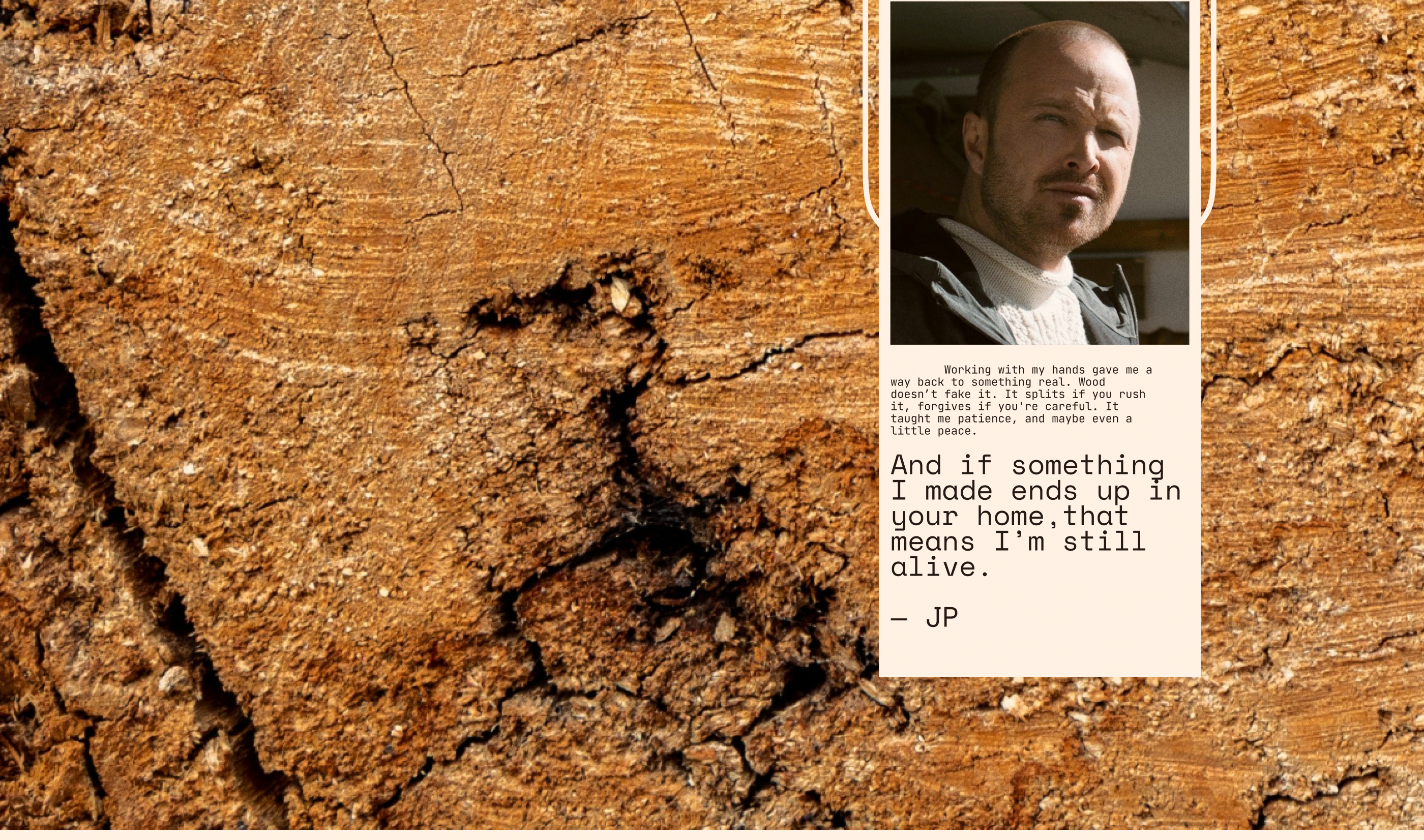 JP'S WOODS | сайт для Джесси Пинкмана — Изображение №19 — Интерфейсы, Брендинг на Dprofile