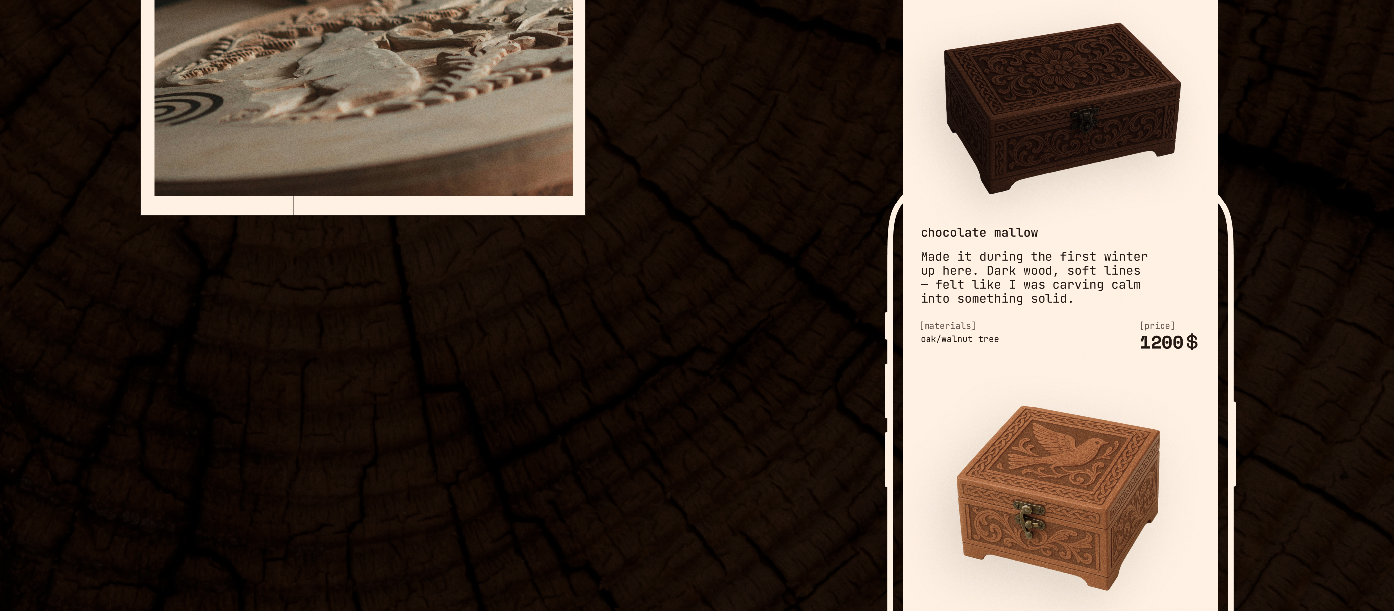 JP'S WOODS | сайт для Джесси Пинкмана — Изображение №24 — Интерфейсы, Брендинг на Dprofile