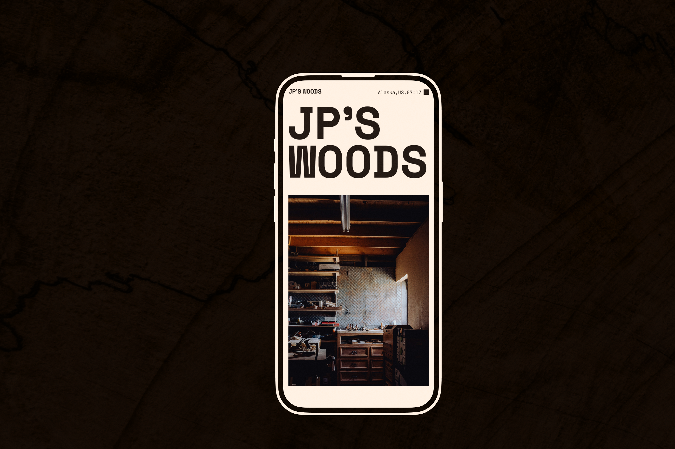 JP'S WOODS | сайт для Джесси Пинкмана — Изображение №8 — Интерфейсы, Брендинг на Dprofile