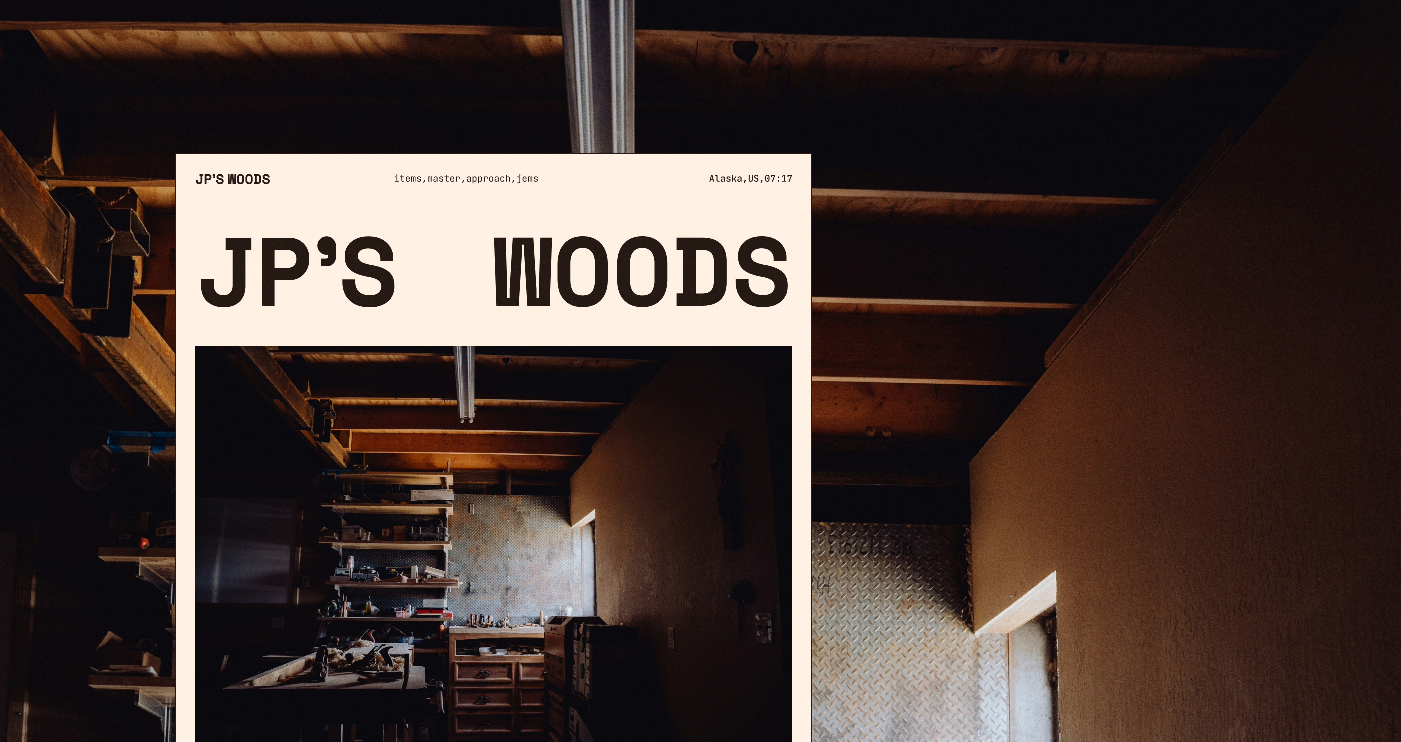 JP'S WOODS | сайт для Джесси Пинкмана — Изображение №27 — Интерфейсы, Брендинг на Dprofile