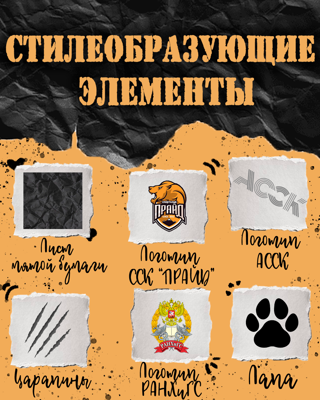 Брендбук для студенческого спортивного клуба УИУ РАНХиГС — Изображение №9 — Брендинг на Dprofile