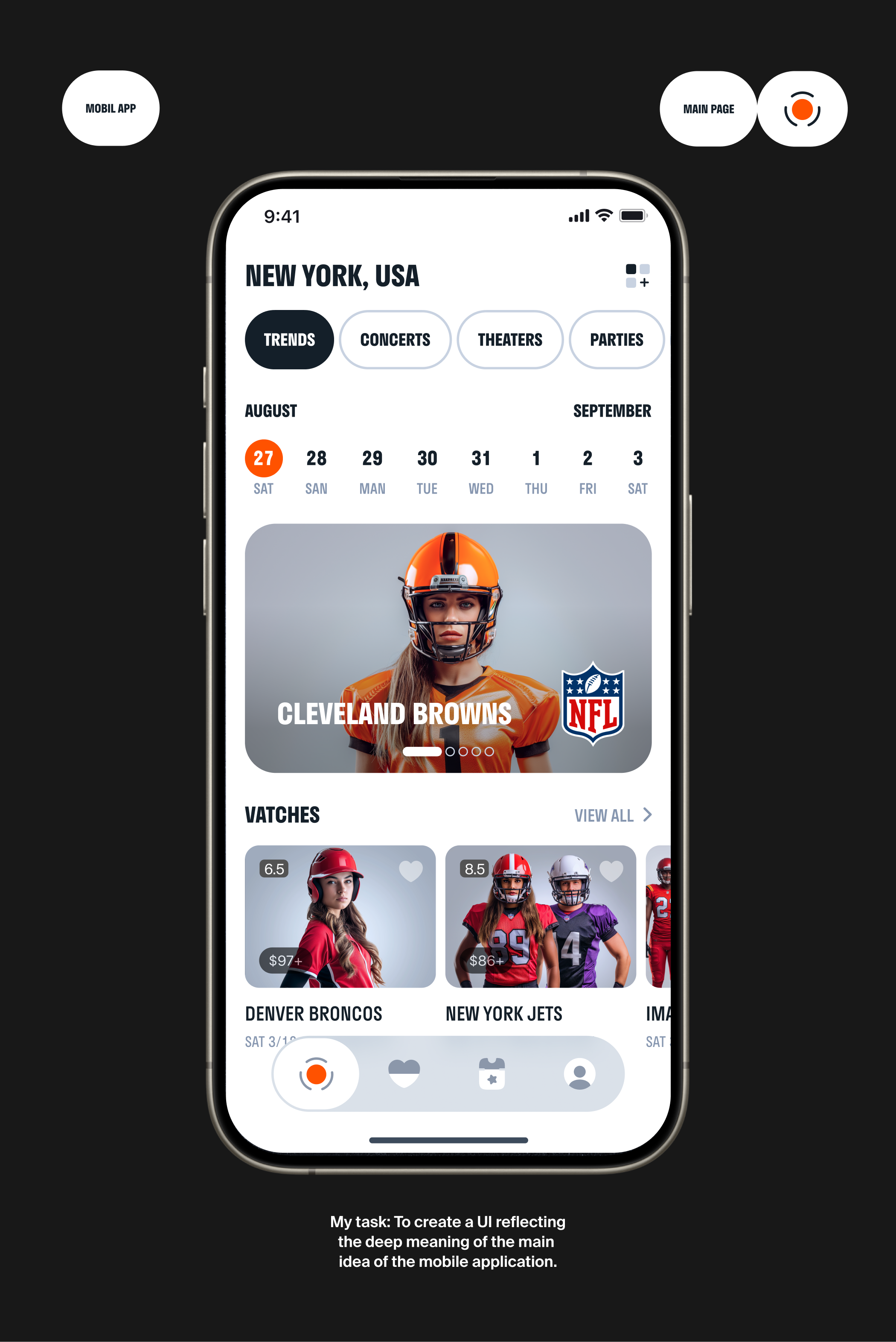 seatgeek.com — Изображение №2 — Интерфейсы на Dprofile