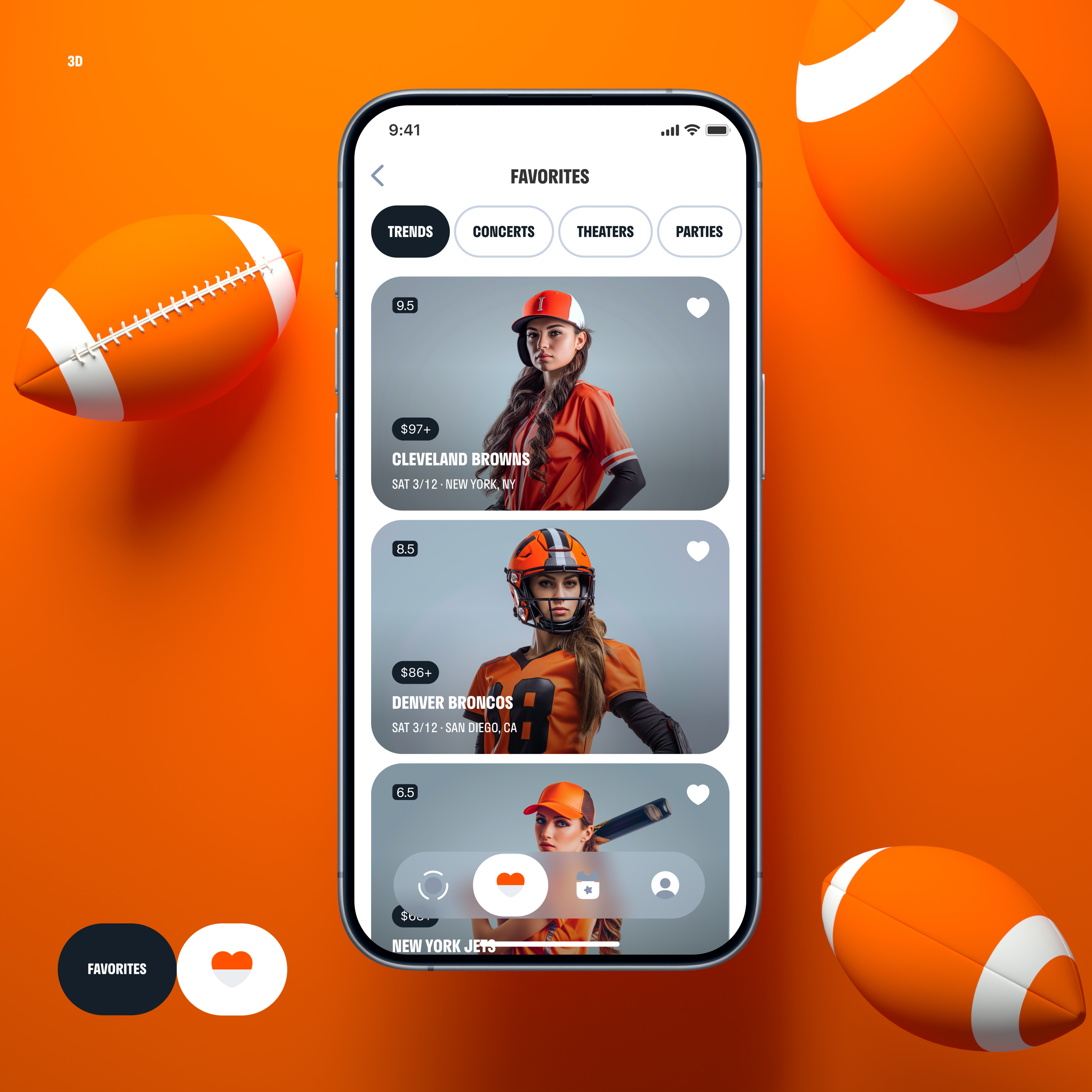 seatgeek.com — Изображение №4 — Интерфейсы на Dprofile