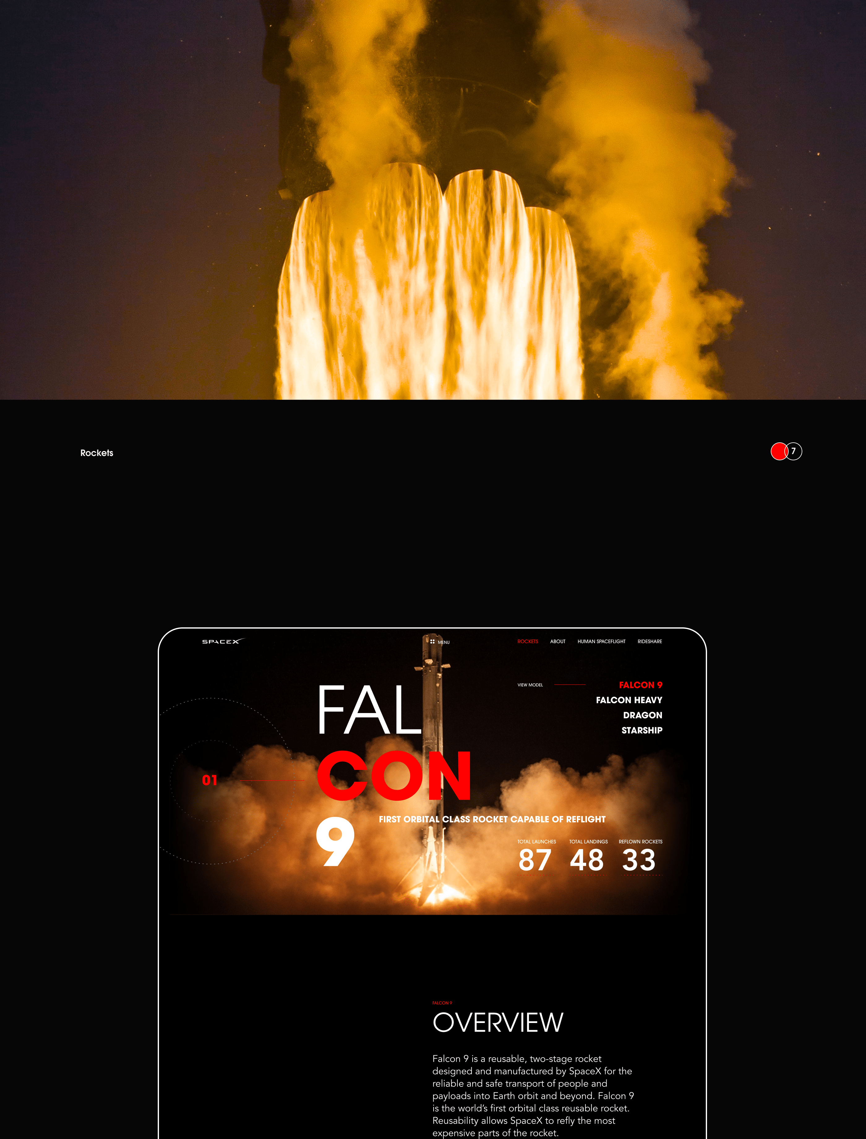 SpaceX — New Website — Изображение №22 — Интерфейсы на Dprofile