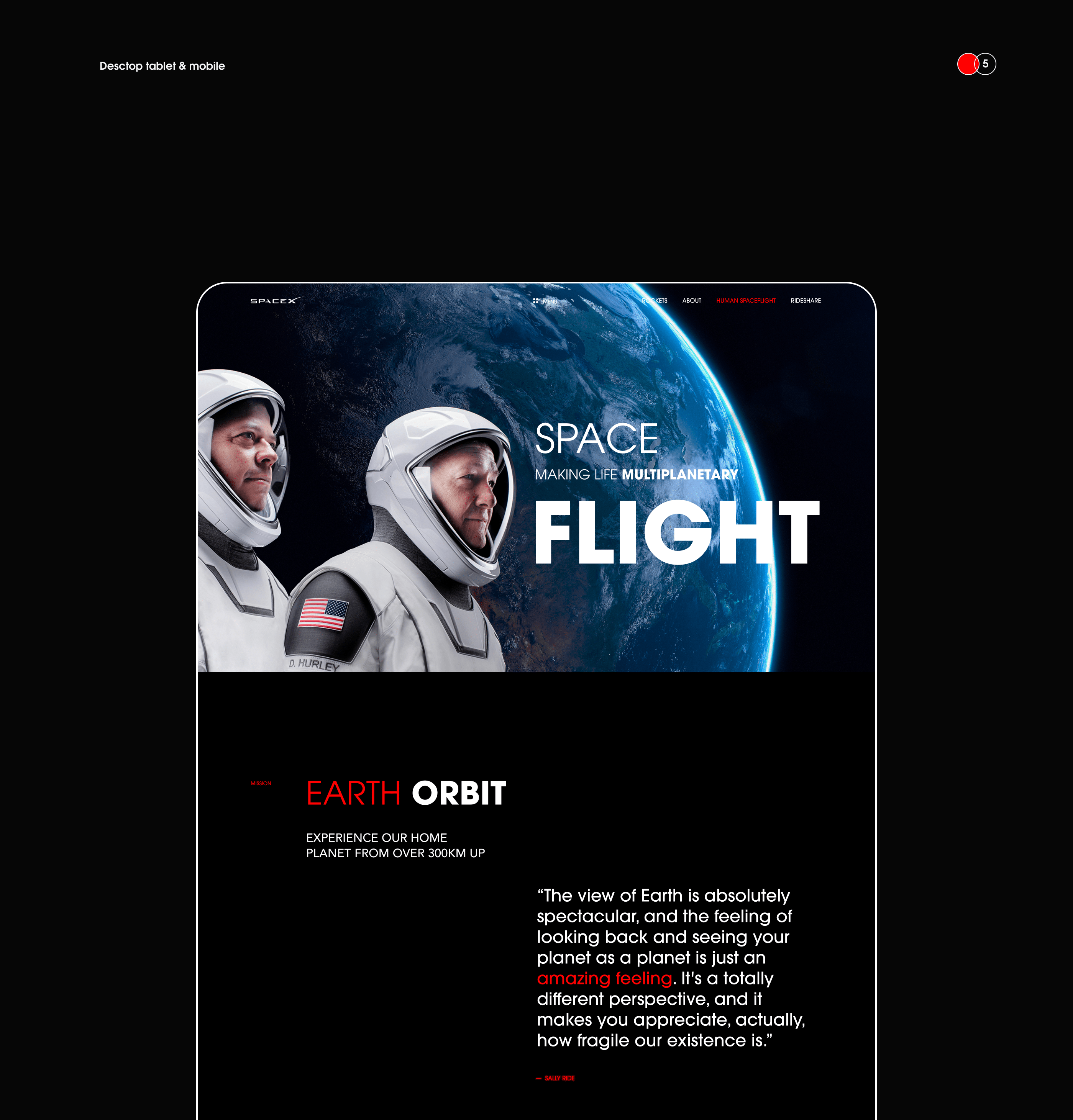 SpaceX — New Website — Изображение №14 — Интерфейсы на Dprofile