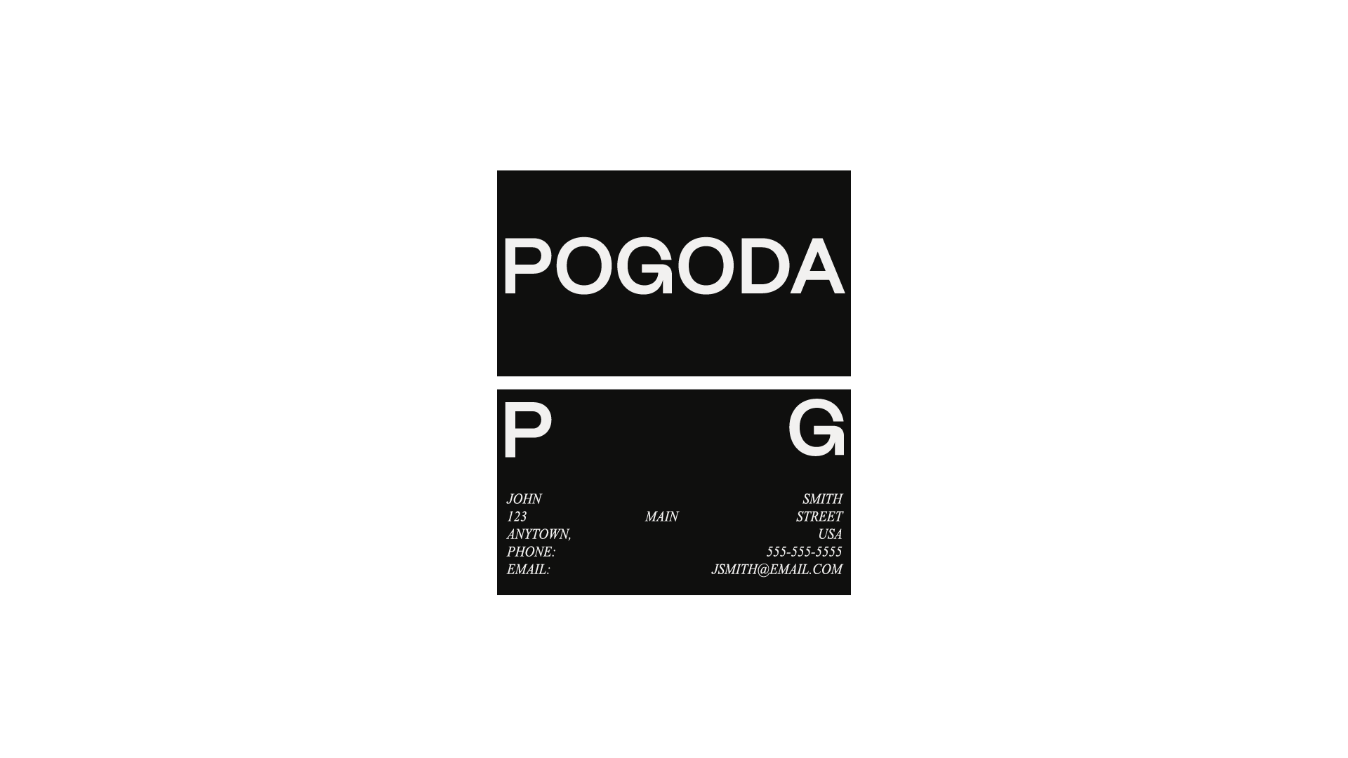 POGODA/LUXURY CLOTHING BRAND — Изображение №6 — Брендинг, Графика на Dprofile